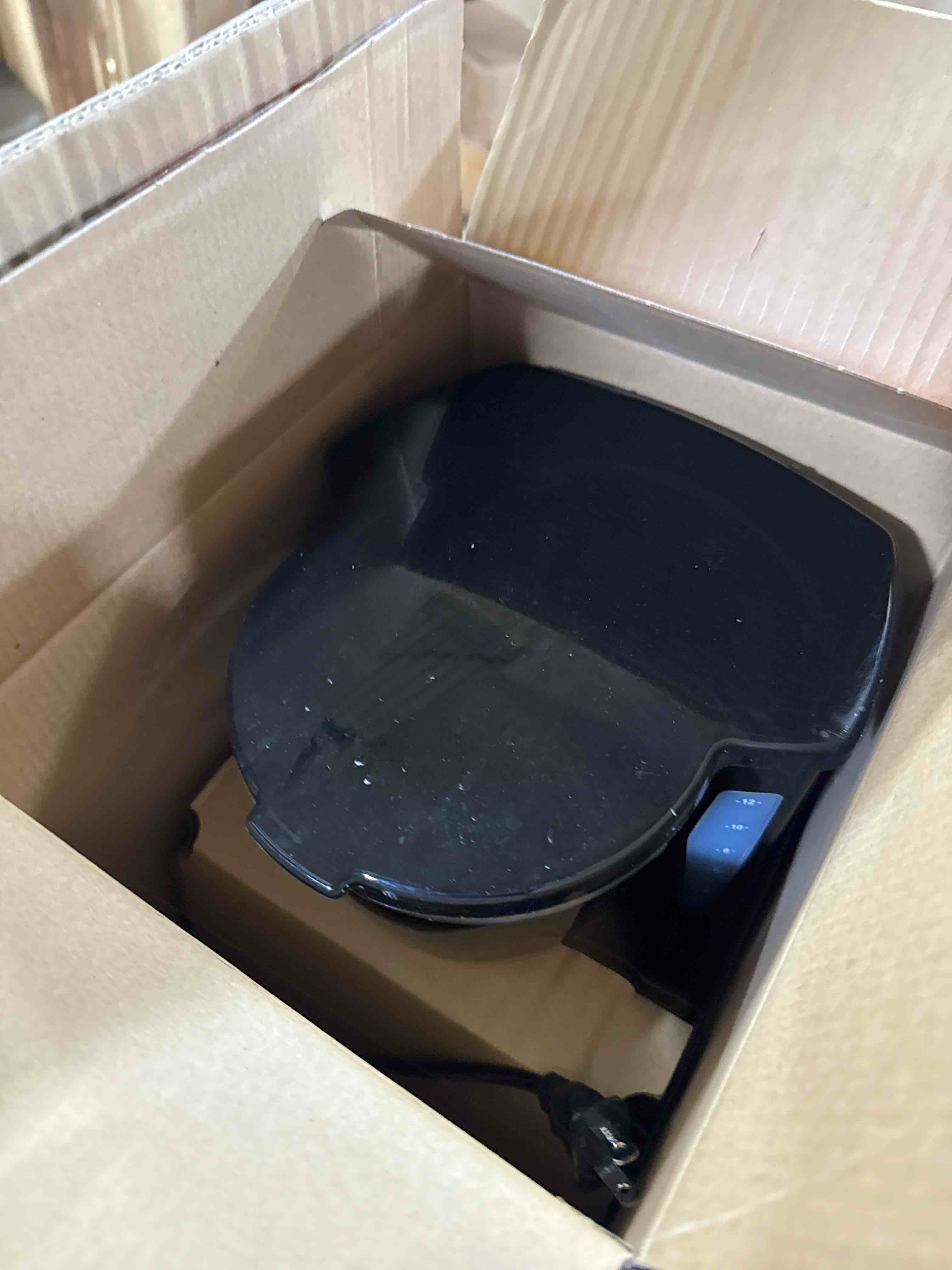 Condition photo showing Good Condition for BLACK+DECKER 12-Cup Digital Coffee Maker  Programmable  Washable Basket Filter  Sneak-A-Cup  Auto Brew  Water Window  Keep Hot Plate  Black