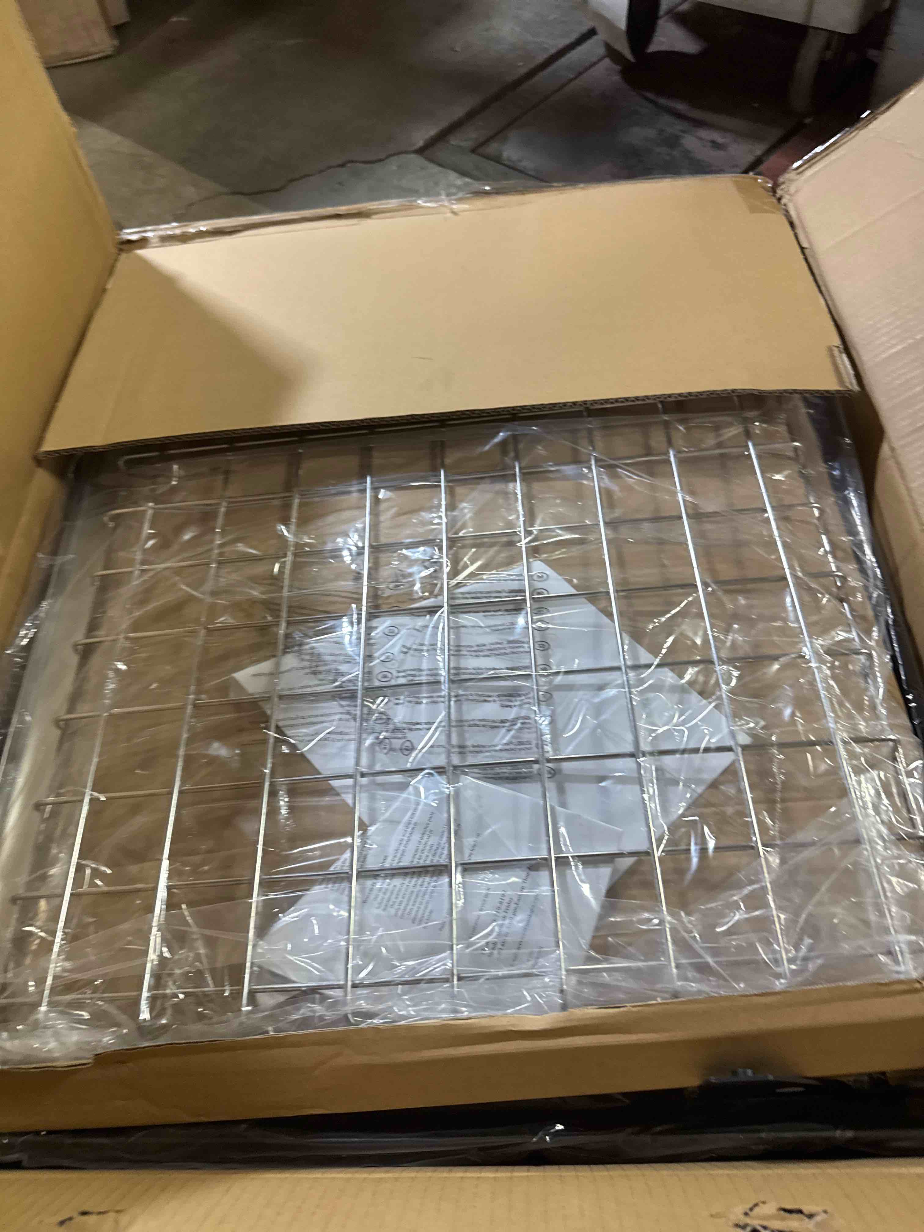 Condition photo showing New/Like New for NUUK Grill Table 30"x 24" Outdoor Grill Cart Food Prep Table 3-Shelf Pizza Oven Cart for Outside Backyard Patio BBQ Barbecue with Drawer White With Drawer