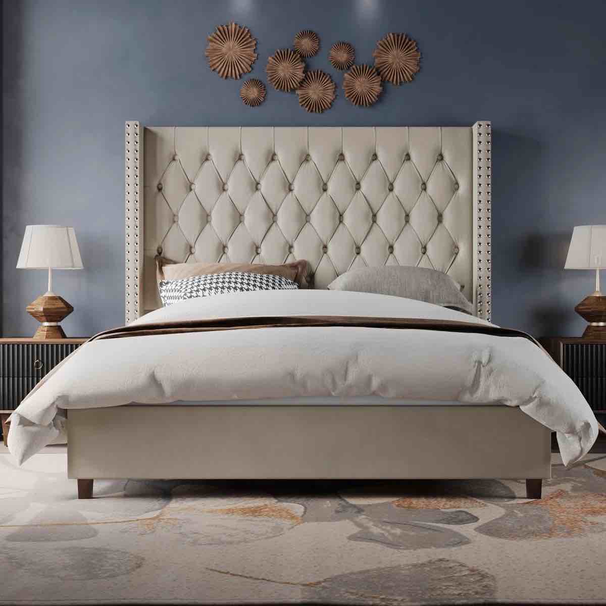Duluth Upholstered Wingback Bed By Willa Arlo™ Interiors