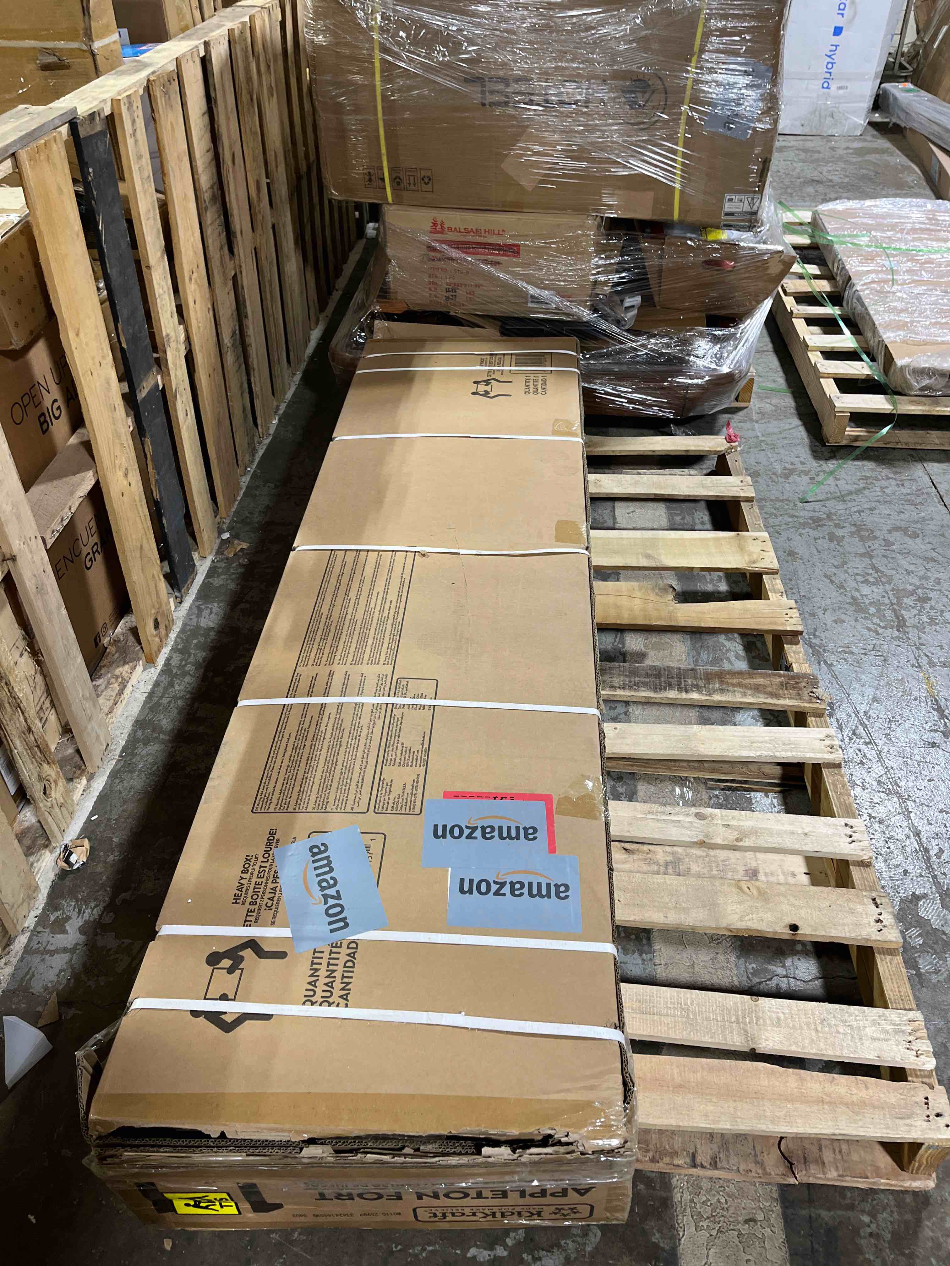 Condition photo showing New/Like New for KidKraft Appleton Wooden Swing Set, (Amazon Exclusive)