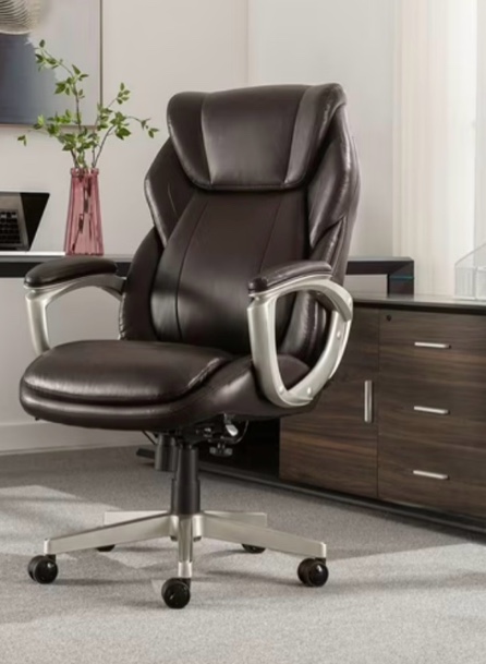 La-Z-Boy Westley Big & Tall Executive Office Chair With Active Lumbar Support