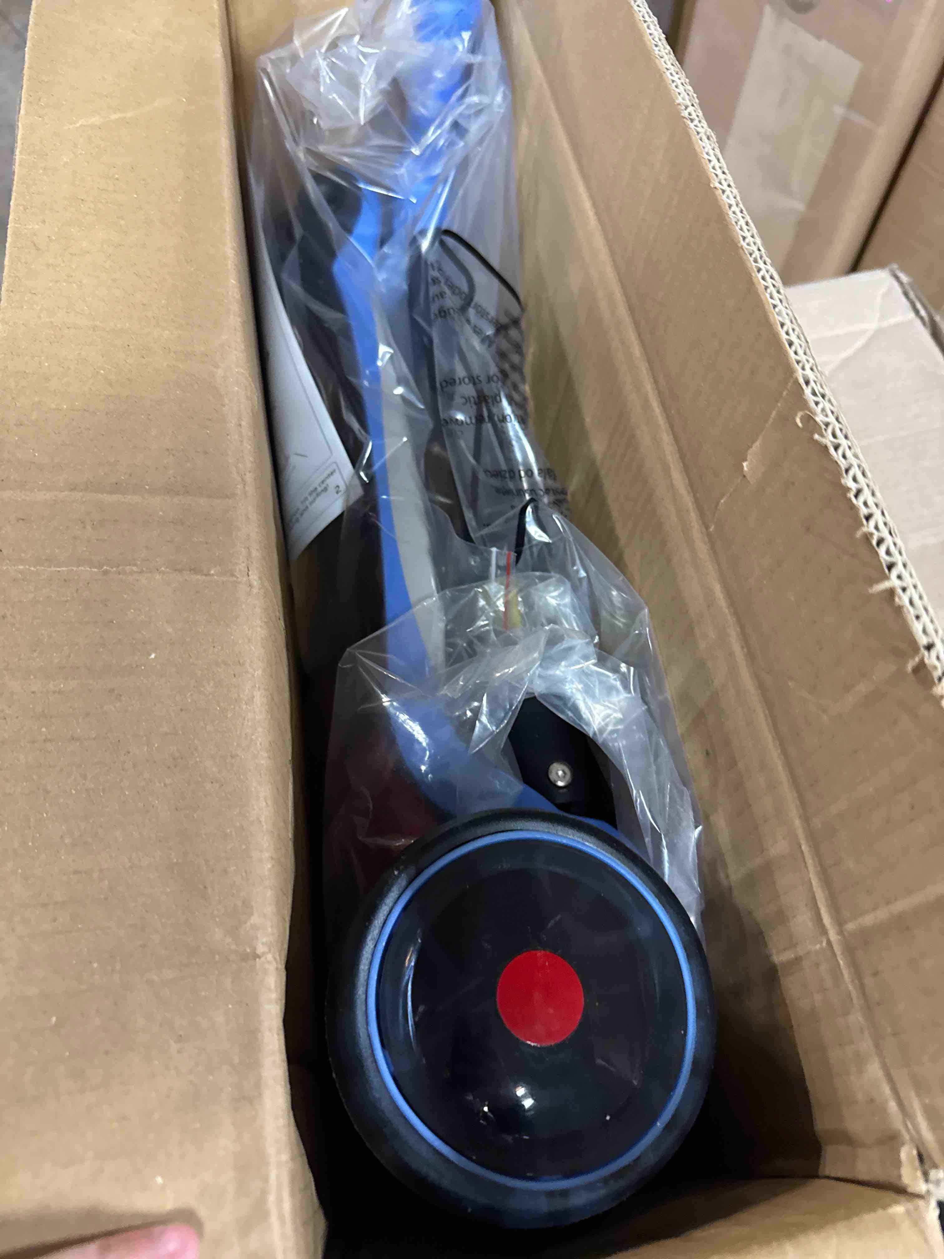 Condition photo showing New/Like New for LOL-FUN Toddler Scooter for Kids Ages 3-12 Years Old Boy Girl with 3 Wheel LED Lights, Extra-Wide Childrens Foldable Kick Scooter Kids Ages 3-5 with 4 Adjustable Height and Lean-to-Steer Royal Blue