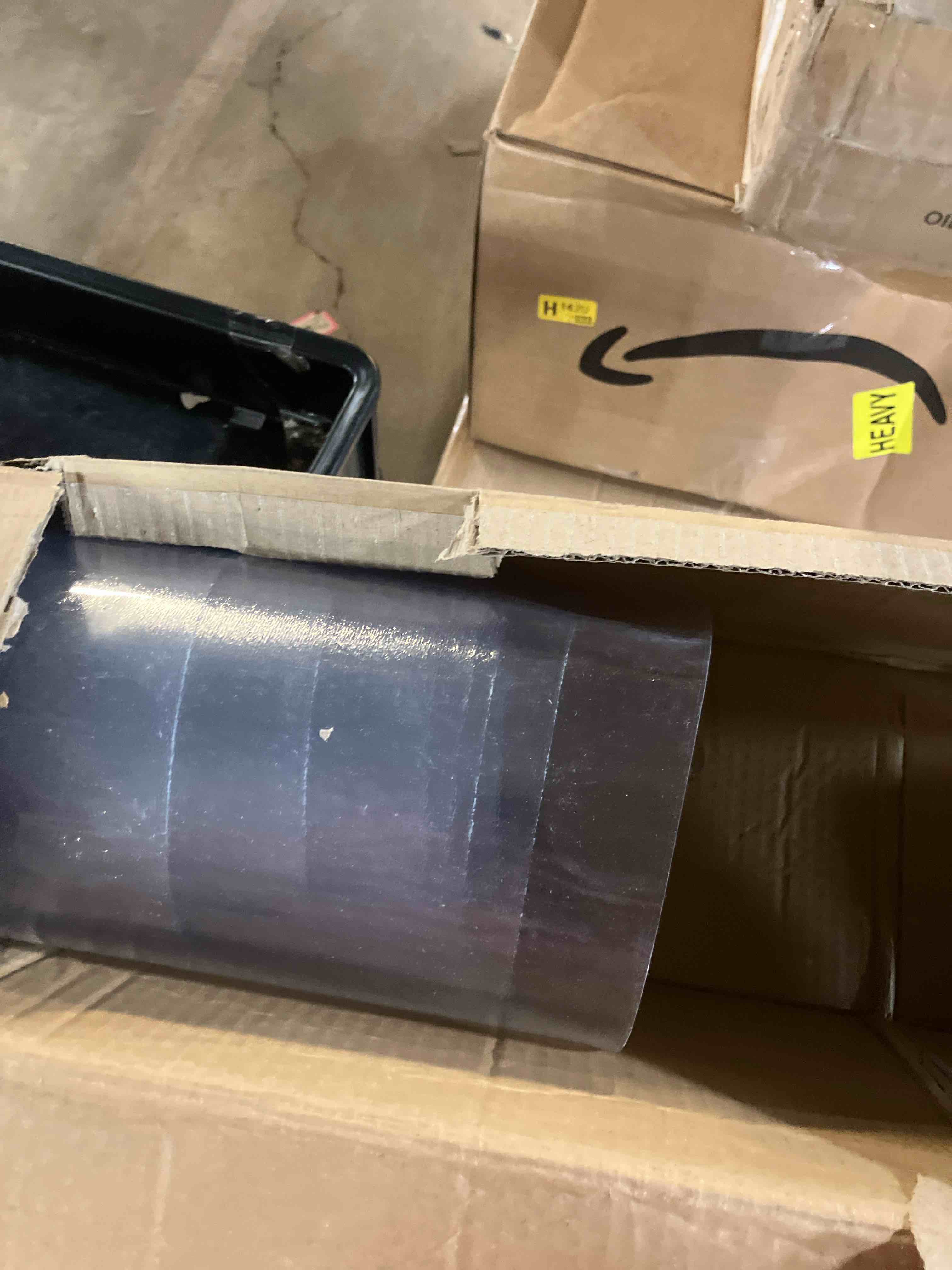 Condition photo showing Good Condition for SHAREWIN Office Chair Mat for Carpet Floors, 47" x 59" Clear Desk Chair Mats for Low Pile Carpeted Protector, Sturdy PVC Computer Chair Mats Anti-Slip and Easy to Clean for Home & Office 47"x59" Rectangle Clear for Carpets