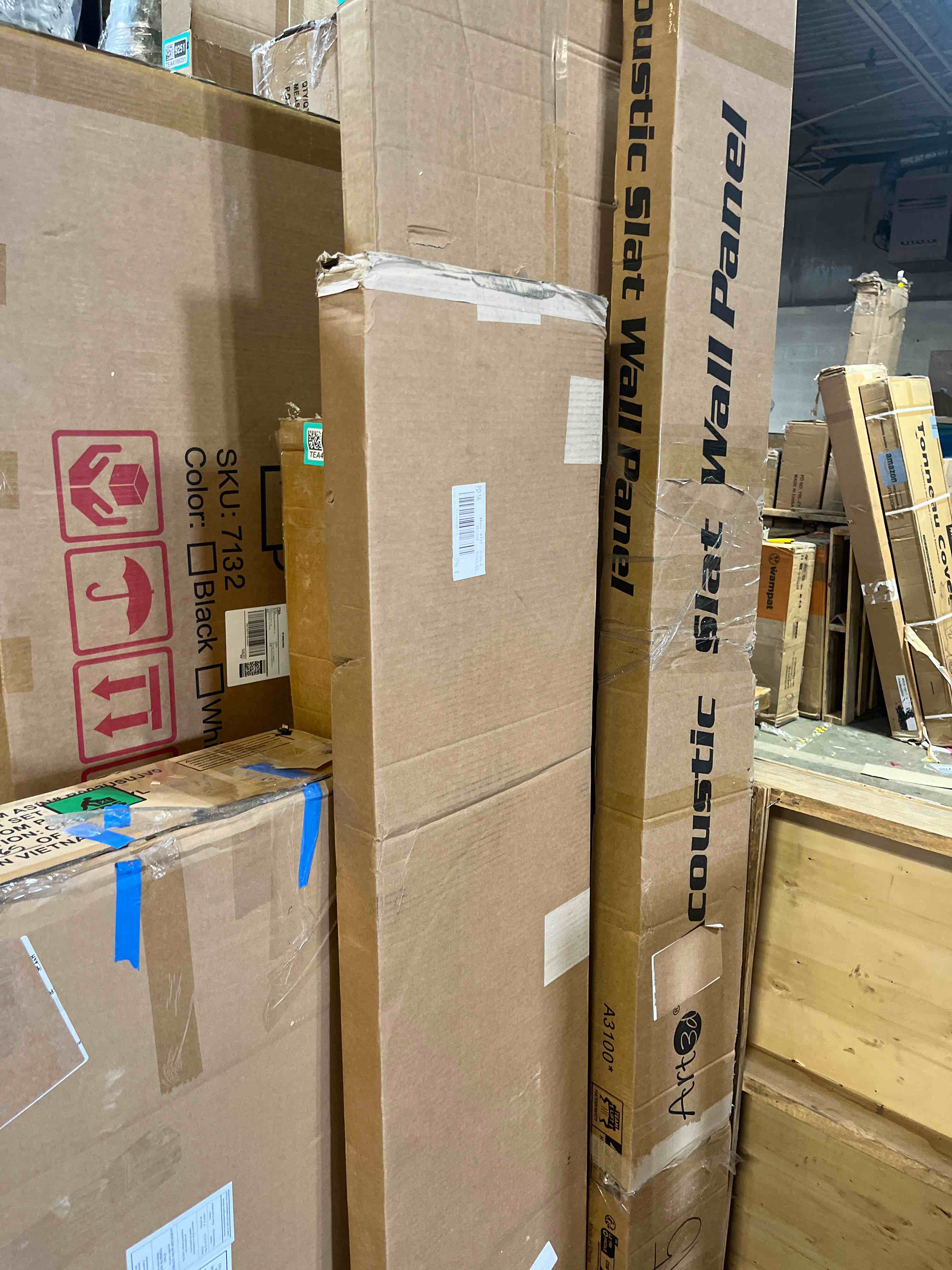 Condition photo showing New/Like New for Prepac 60" Contemporary Wall Mounted Coat Rack, Coat Hooks Wall Mount with 4 Shelves, Ideal for Hallway or Entryway Storage Solution, 11.5"D x 60"W x 16.5"H, White