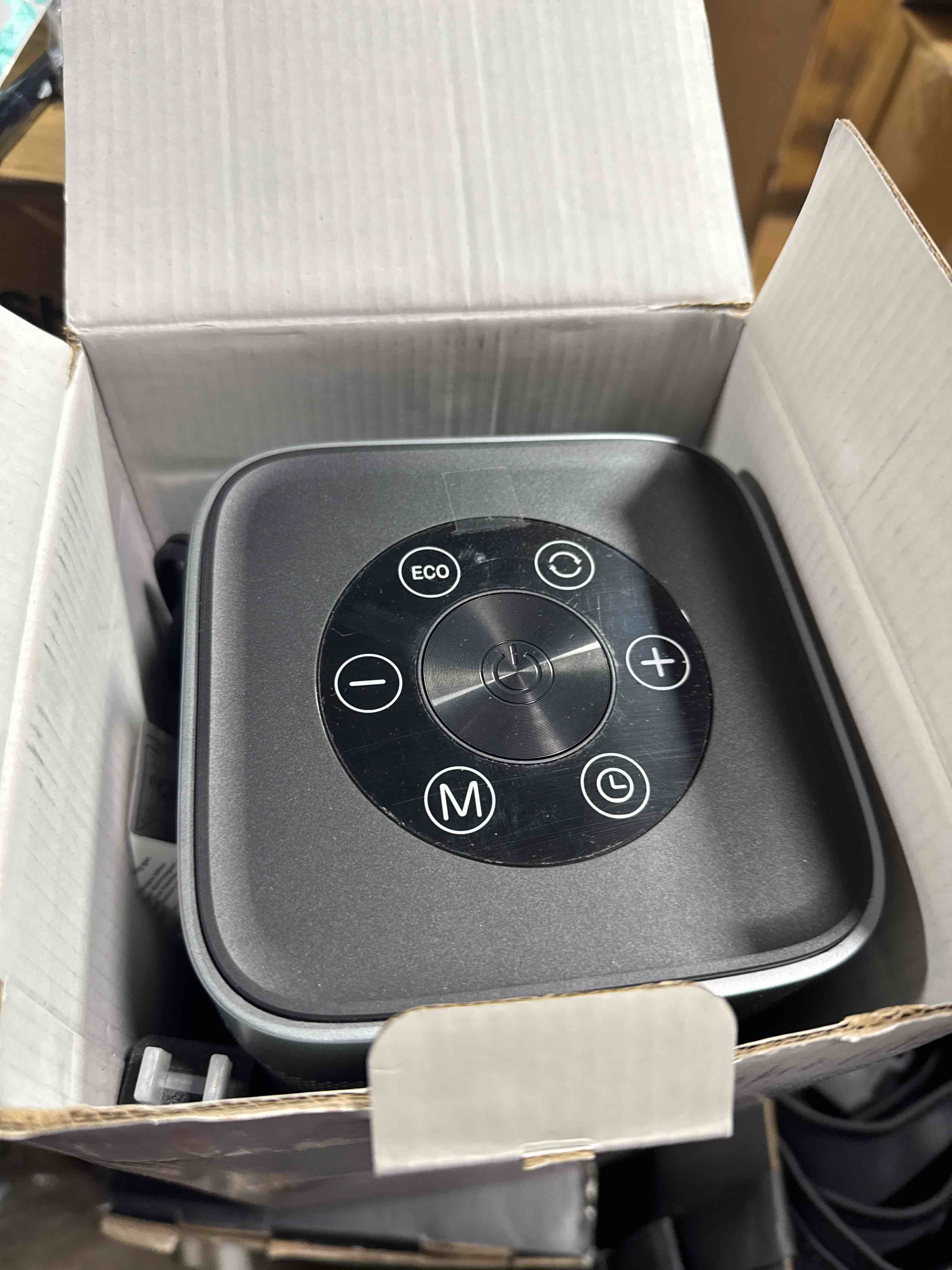 Condition photo showing Good Condition for Gaiatop Space Heaters for Indoor Use, Portable Electric Heater with Thermostat, 1500W PTC Ceramic Room Heater , 5 Modes, 60° Oscillating, 12H Timer Fast Heating Bedroom Office Bathroom Home Silver ( Missing Remote)