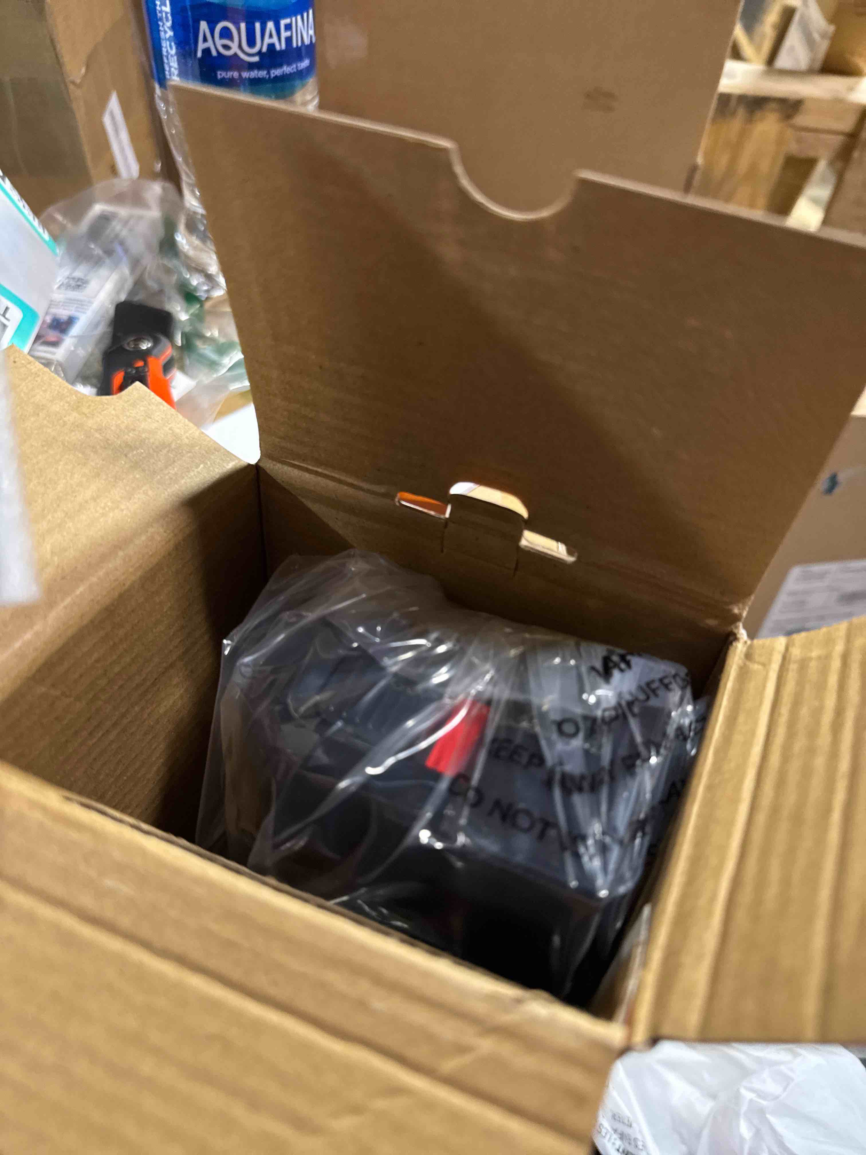 Condition photo showing New/Like New for 14" H Short Dog Gate Pet Gates Puppy Gate 59" Wide Step Over Pet Fence, Mesh Retractable Indoor Outdoor Expands Up to 59 Inches Small Dog Gates for Doorways Stairs Black 14" H