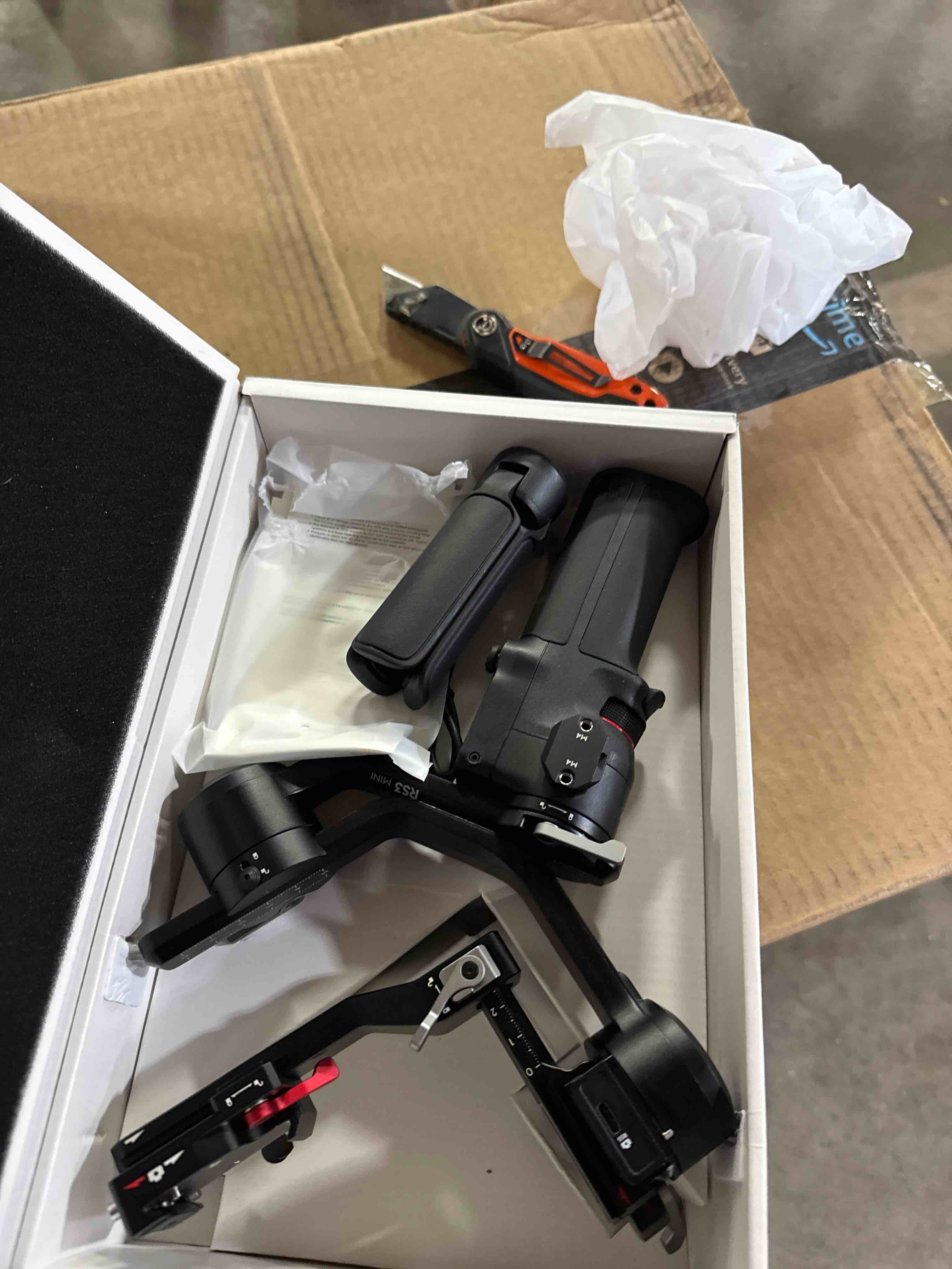Condition photo showing New/Like New for DJI - RS 3 Mini 3-Axis Gimbal Stabilizer - Black