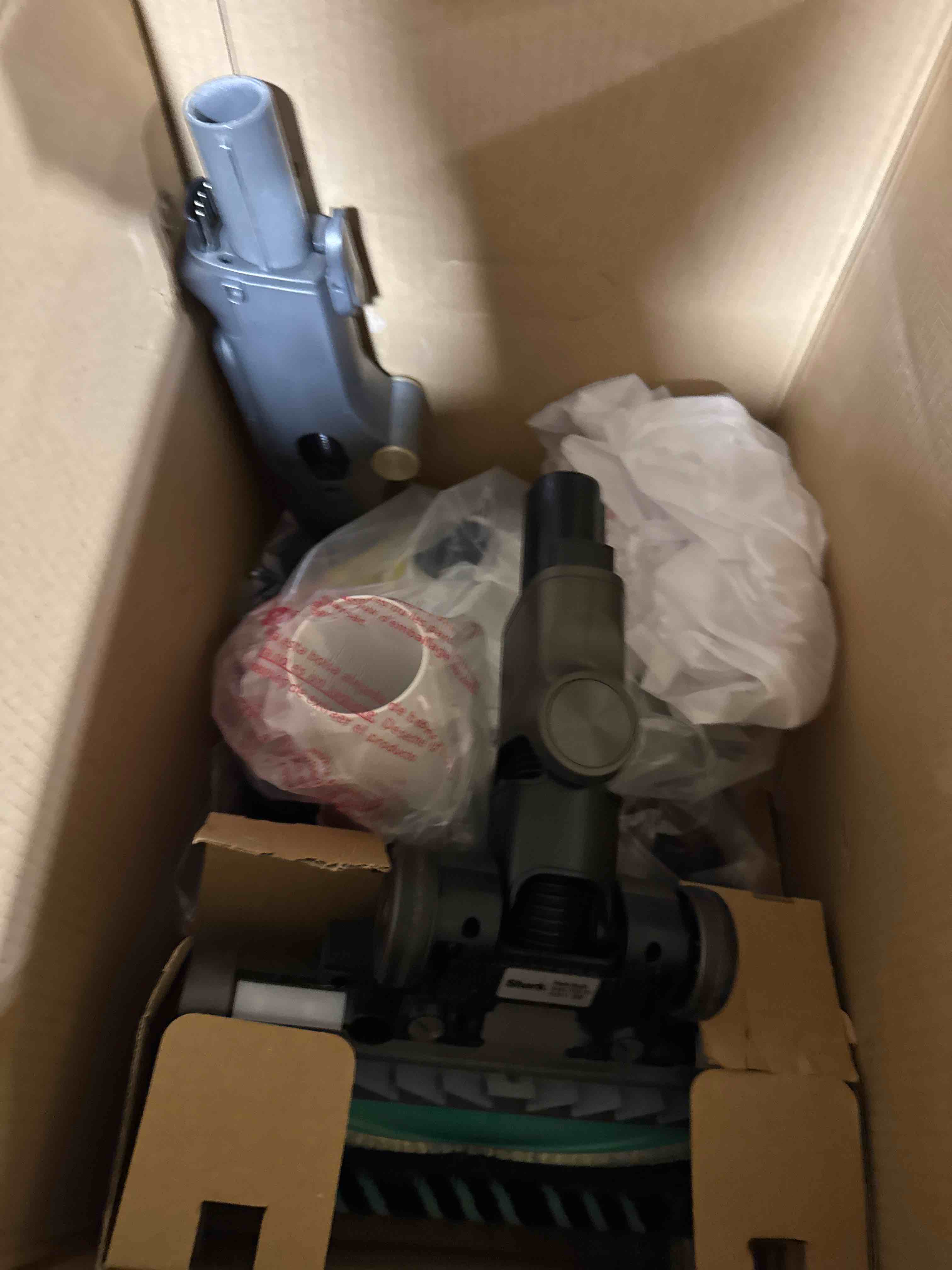 Condition photo showing Good Condition for Shark PowerDetect Pet Plus Clean & Empty Cordless Stick Vacuum & Auto-Empty System, Powerful Suction, HEPA Filtration, Carpet & Hard Floor, Portable, Stick Vacuum for Pet Hair, Dark Gray, IP3253 PowerDetect w/ AutoEmpty (Premium) ( Used)