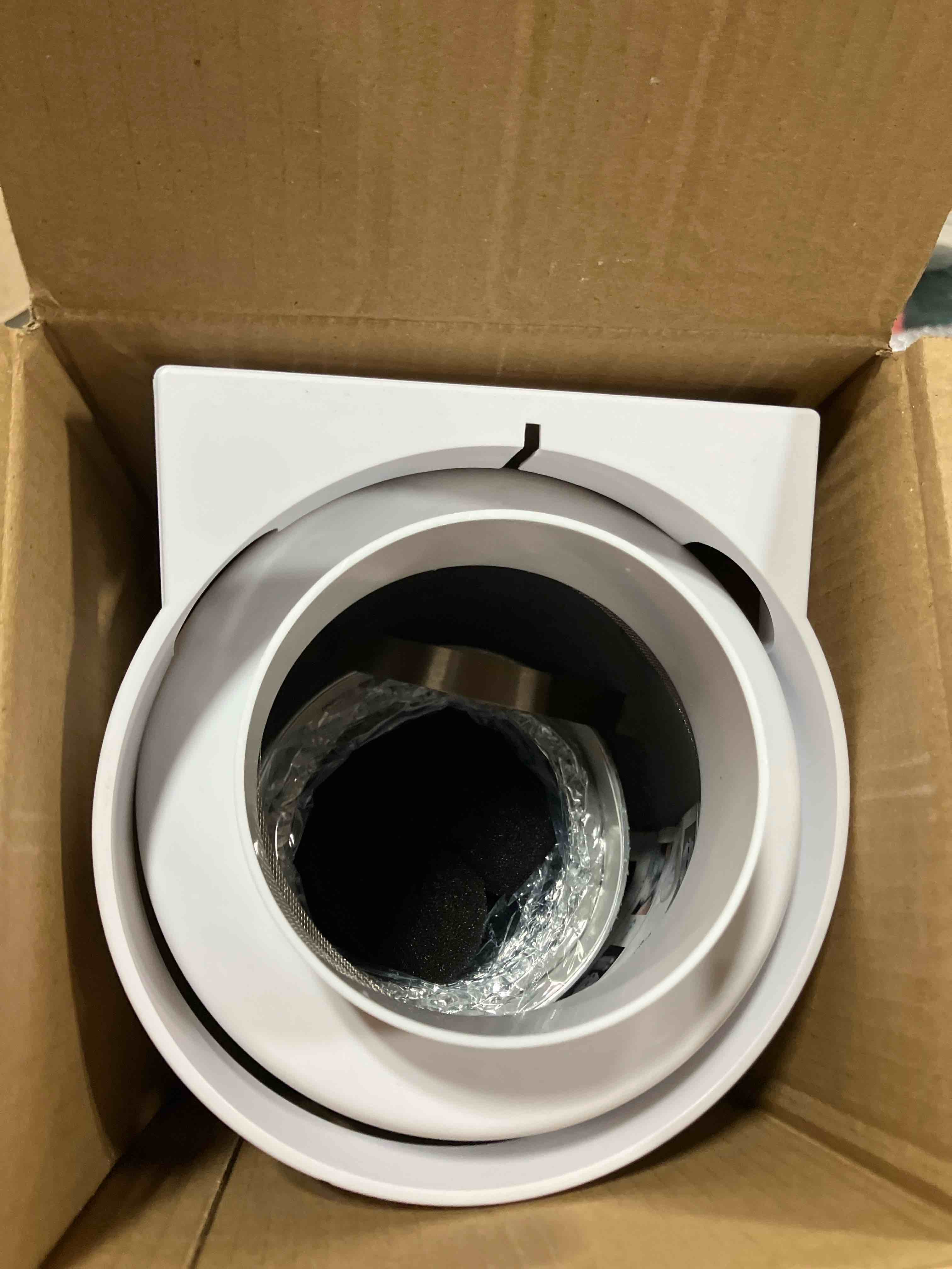 Condition photo showing New/Like New for [UPGRADED]Cenipar TDIDVKZW Indoor Dryer Vent Kit Filter 3 In 1 Filter Bucket with 4 Inch 5 Feet Proflex Ducting Hose for Electric Dryers,White 5FT White,Black,Silver