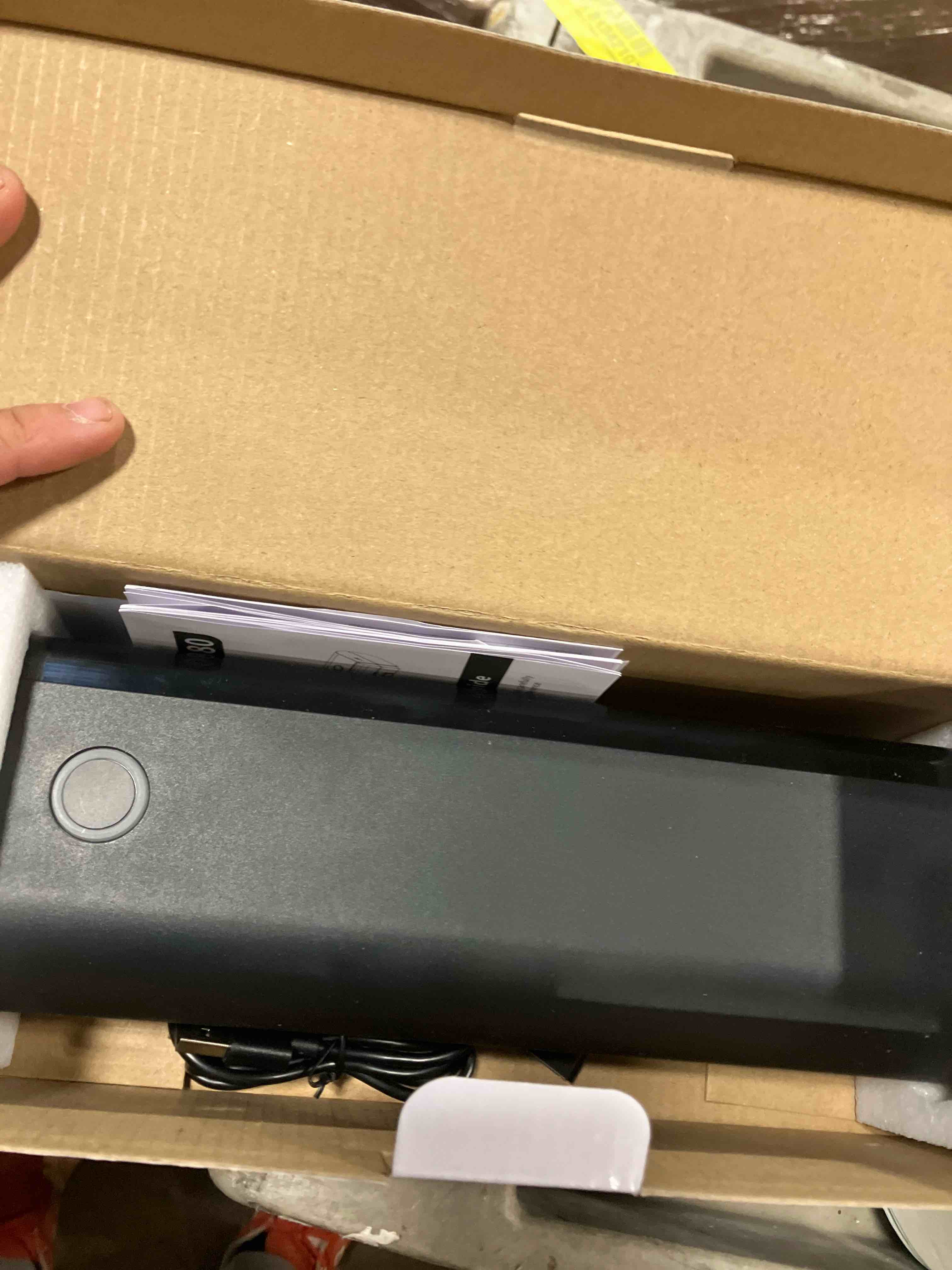 Condition photo showing New/Like New for Portable Printers Wireless for Travel, N80 Wireless Thermal Printer Bluetooth Inkless Printer Support 8.5" X 11" US Letter & A4, Compatible with iOS, Android, Laptop