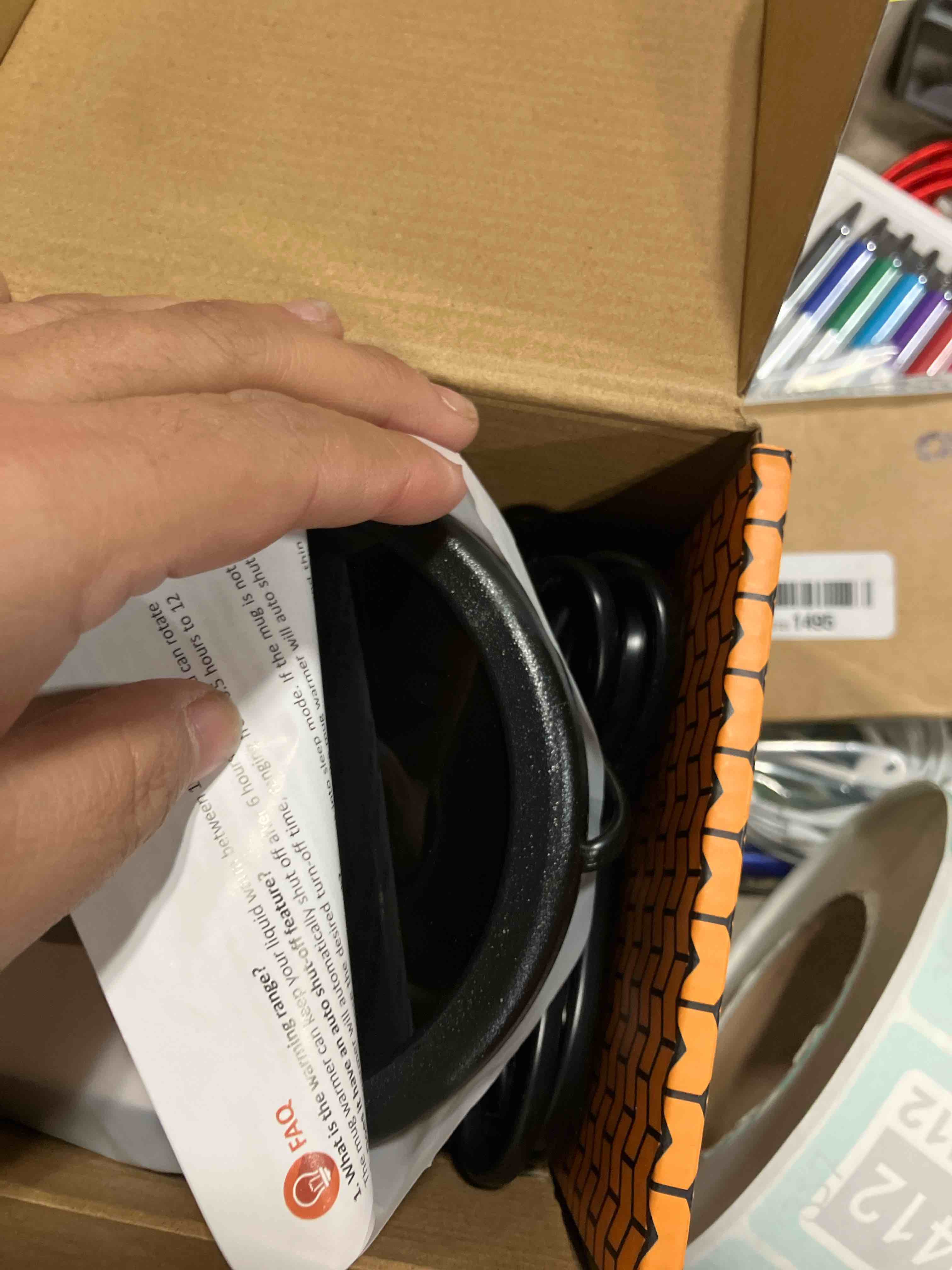 Condition photo showing New/Like New for Coffee Mug Warmer Set, Heated Coffee Cup for Desk with Auto Shut Off, Smart Electric Heater for Tea Milk Beverages Candle with Adjustable Temperature Display