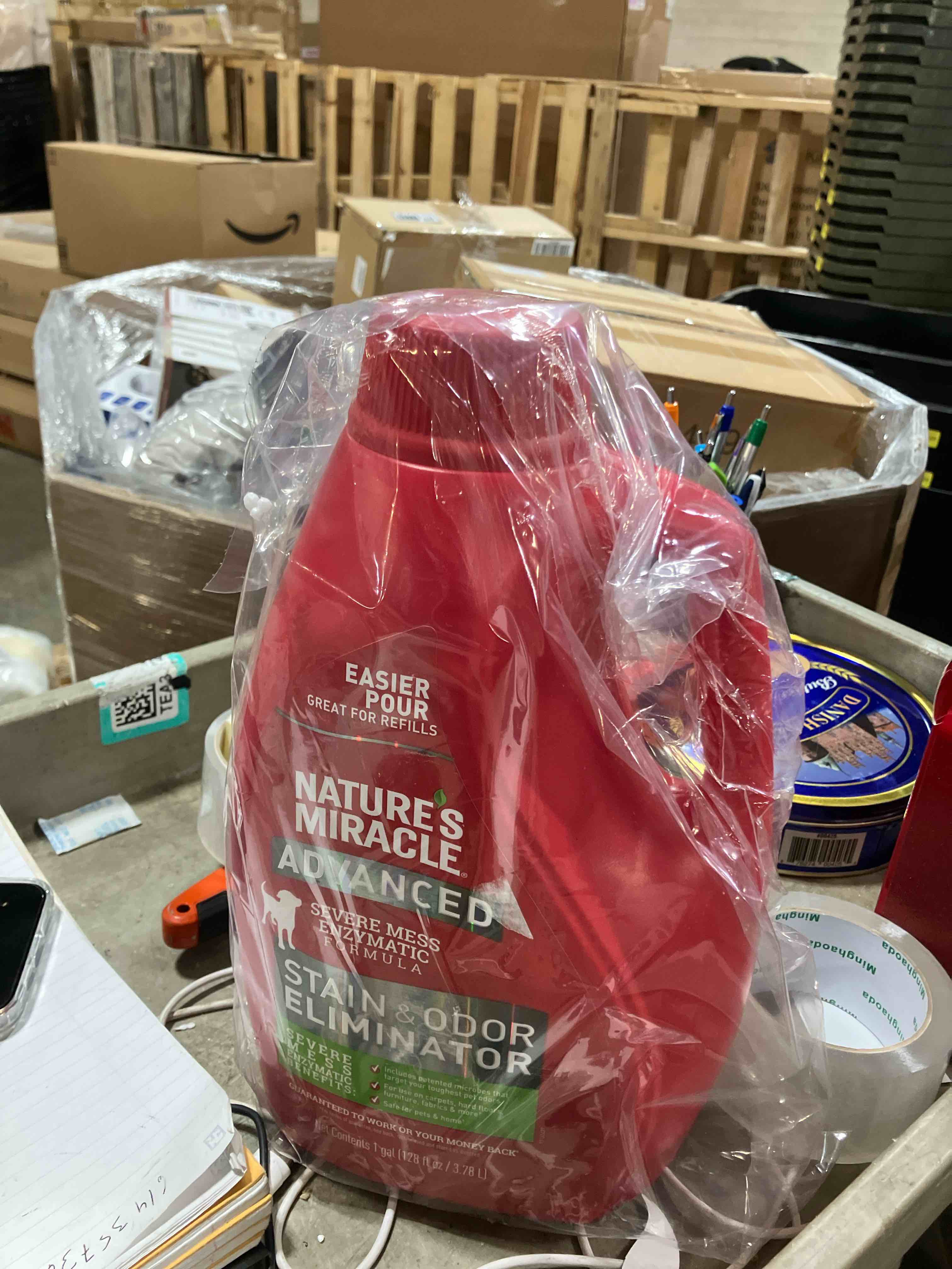 Condition photo showing New/Like New for Nature's Miracle Advanced Stain and Odor Eliminator Dog for Severe Dog Messes