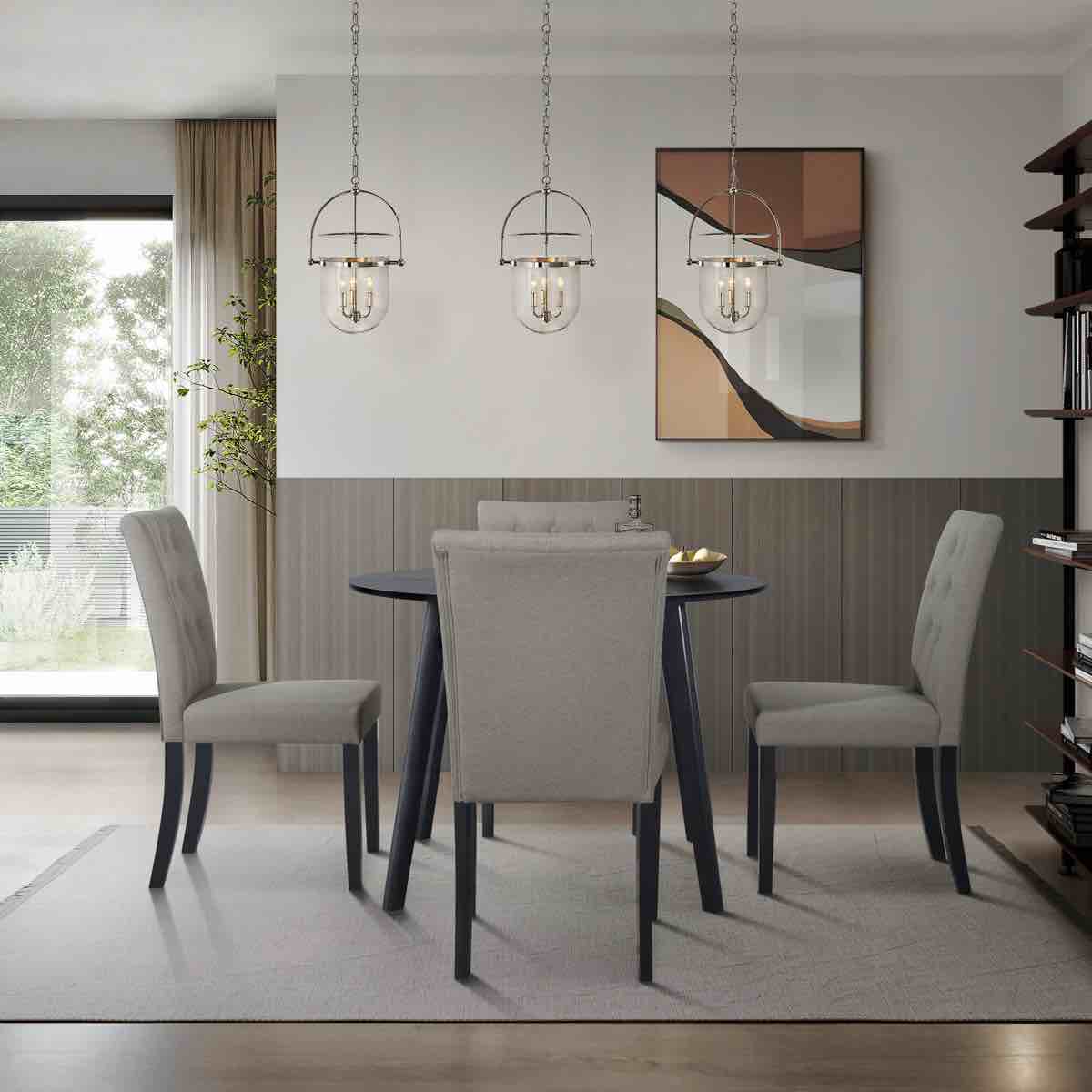 Condition photo showing New/Like New for Asuncin 4 - Person Four Leg Dining Chair