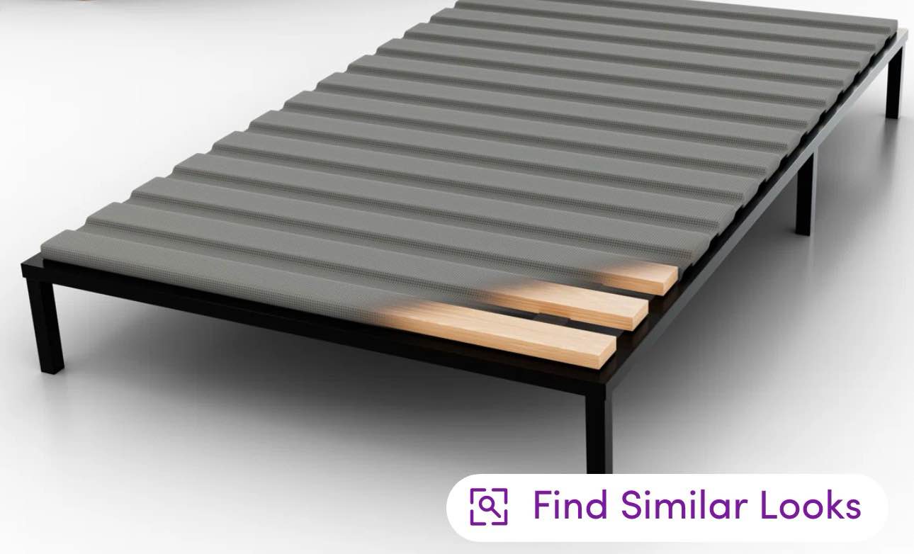 Audra Horizontal Mattress Support Wooden Bunkie Board/Slats with Cover 