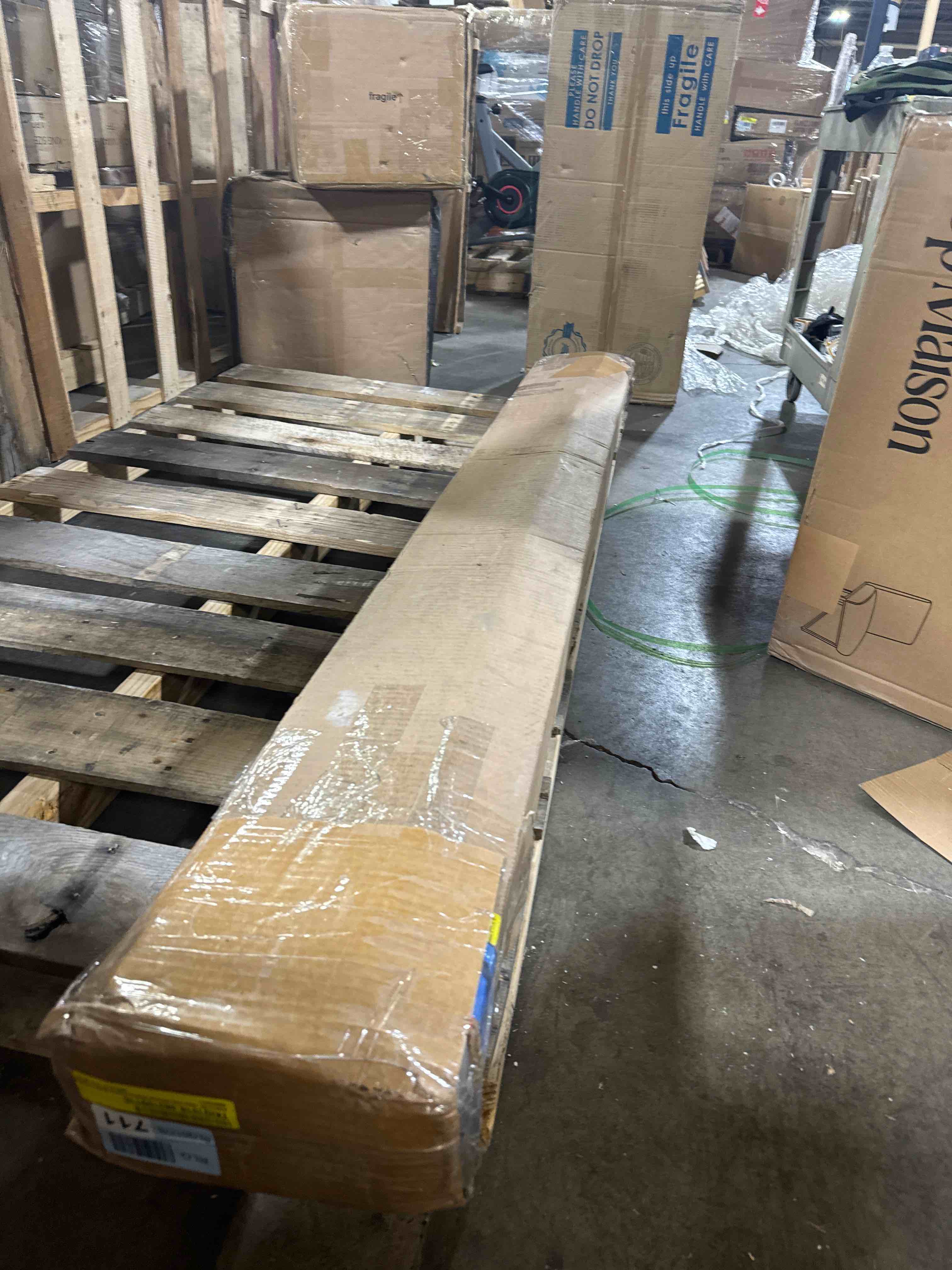 Condition photo showing Good Condition for Audra Horizontal Mattress Support Wooden Bunkie Board/Slats with Cover 