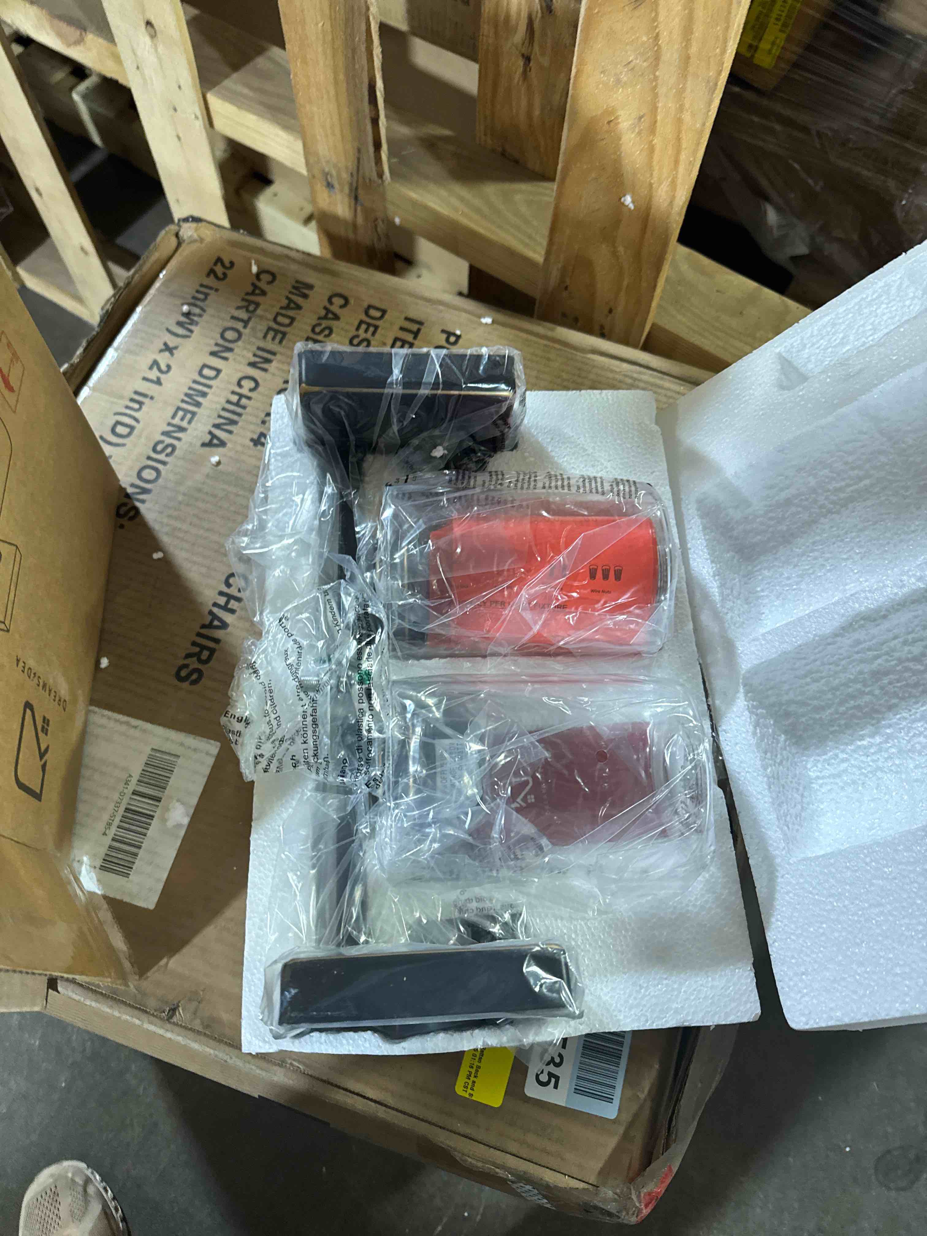 Condition photo showing New/Like New for Berimen Dimmable Bath Sconce ( Set of 2)