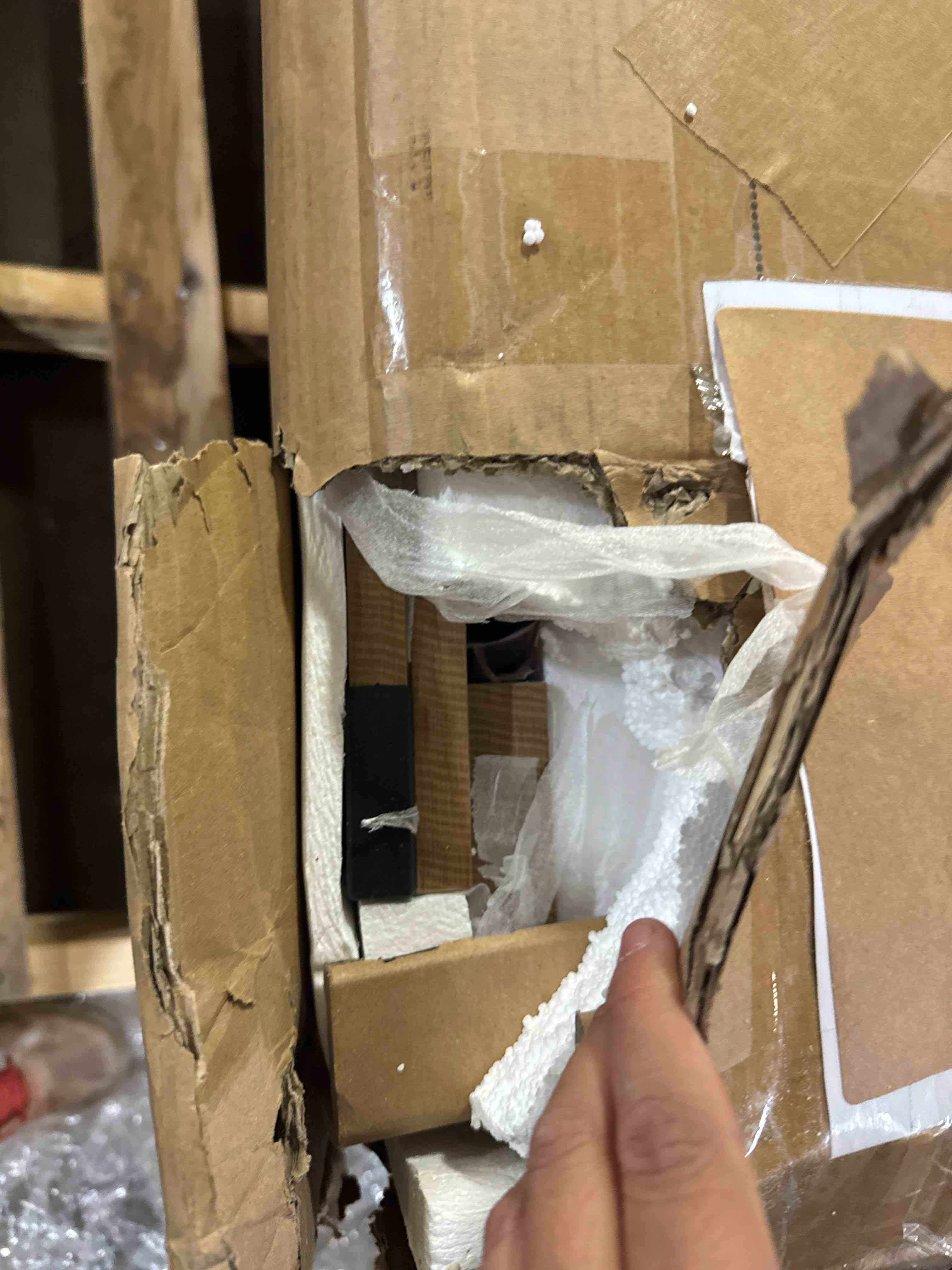 Condition photo showing New/Like New for 70.86" Executive Computer Desk Large Wooden Home Desk 