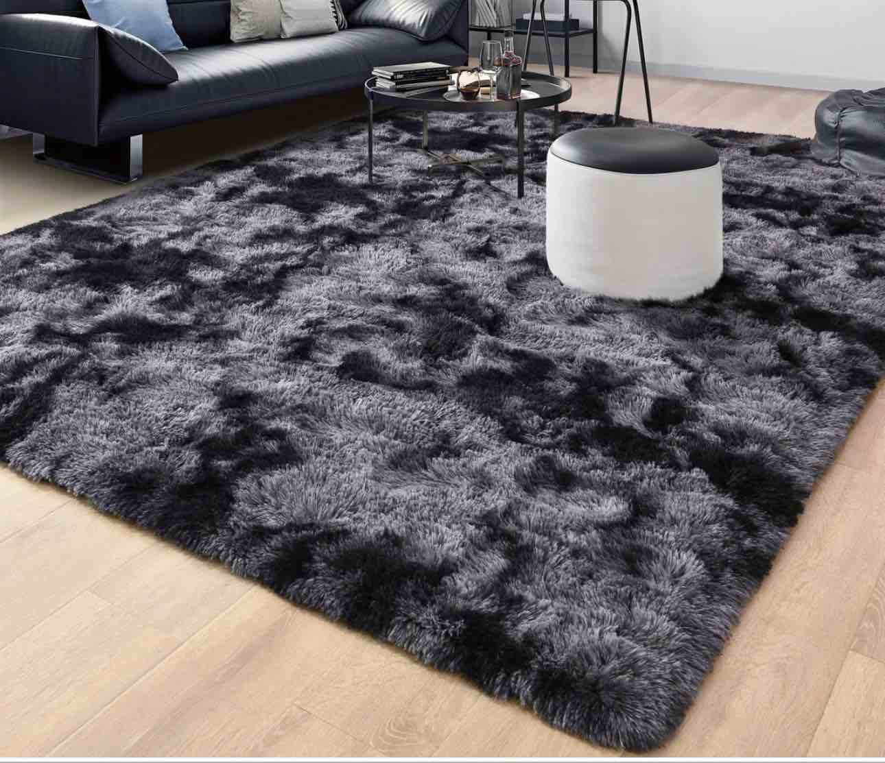 Antonije Tie Dye Shag Area Rug ( 8' x 6')