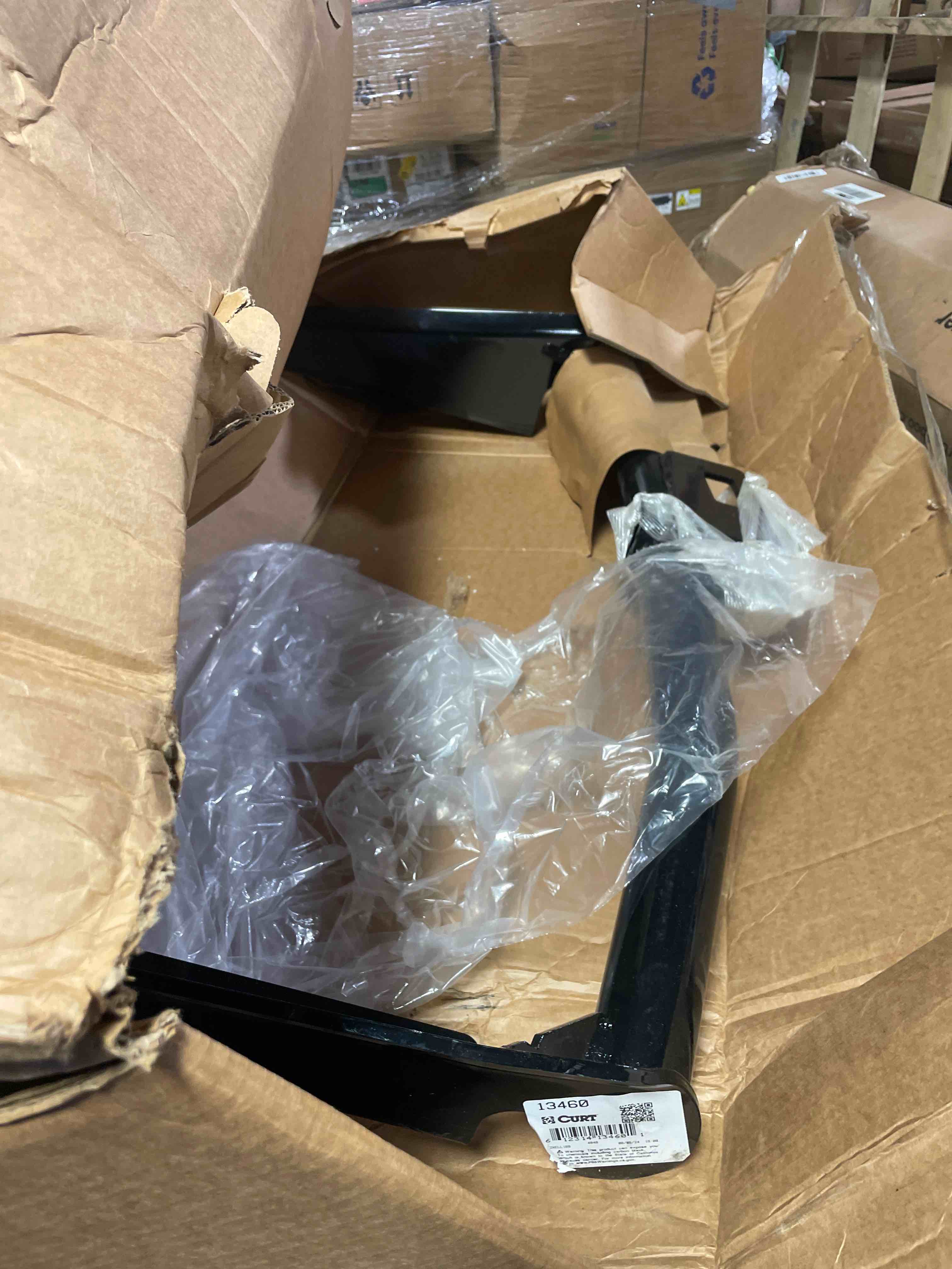 Condition photo showing New/Like New for curt 13460 class 3 trailer hitch, 2-inch receiver, fits select toyota highlander