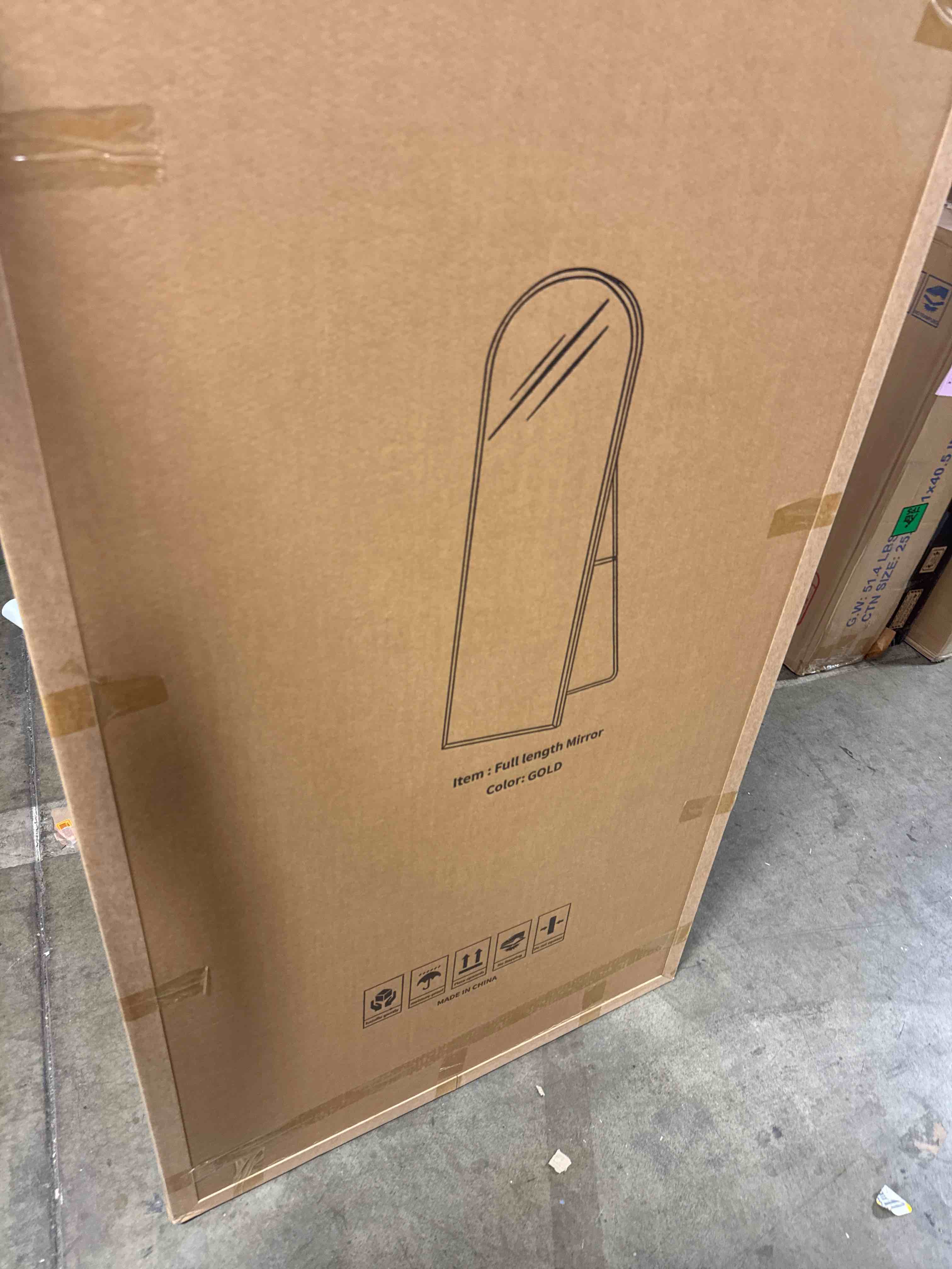 Condition photo showing New/Like New for aqoiiop full length mirror 71" x 31" large mirror 