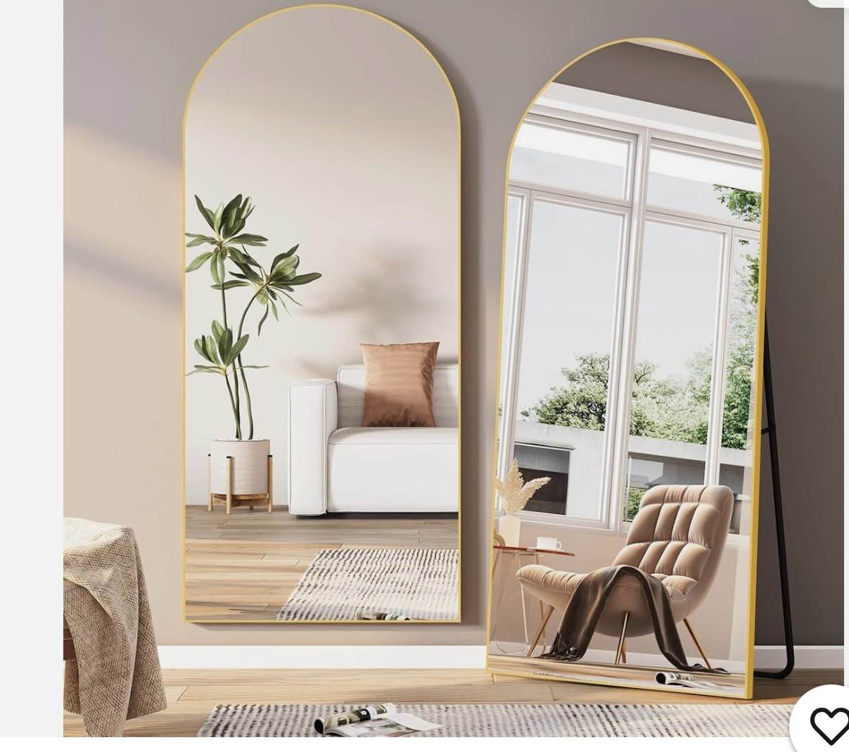 aqoiiop full length mirror 71" x 31" large mirror 