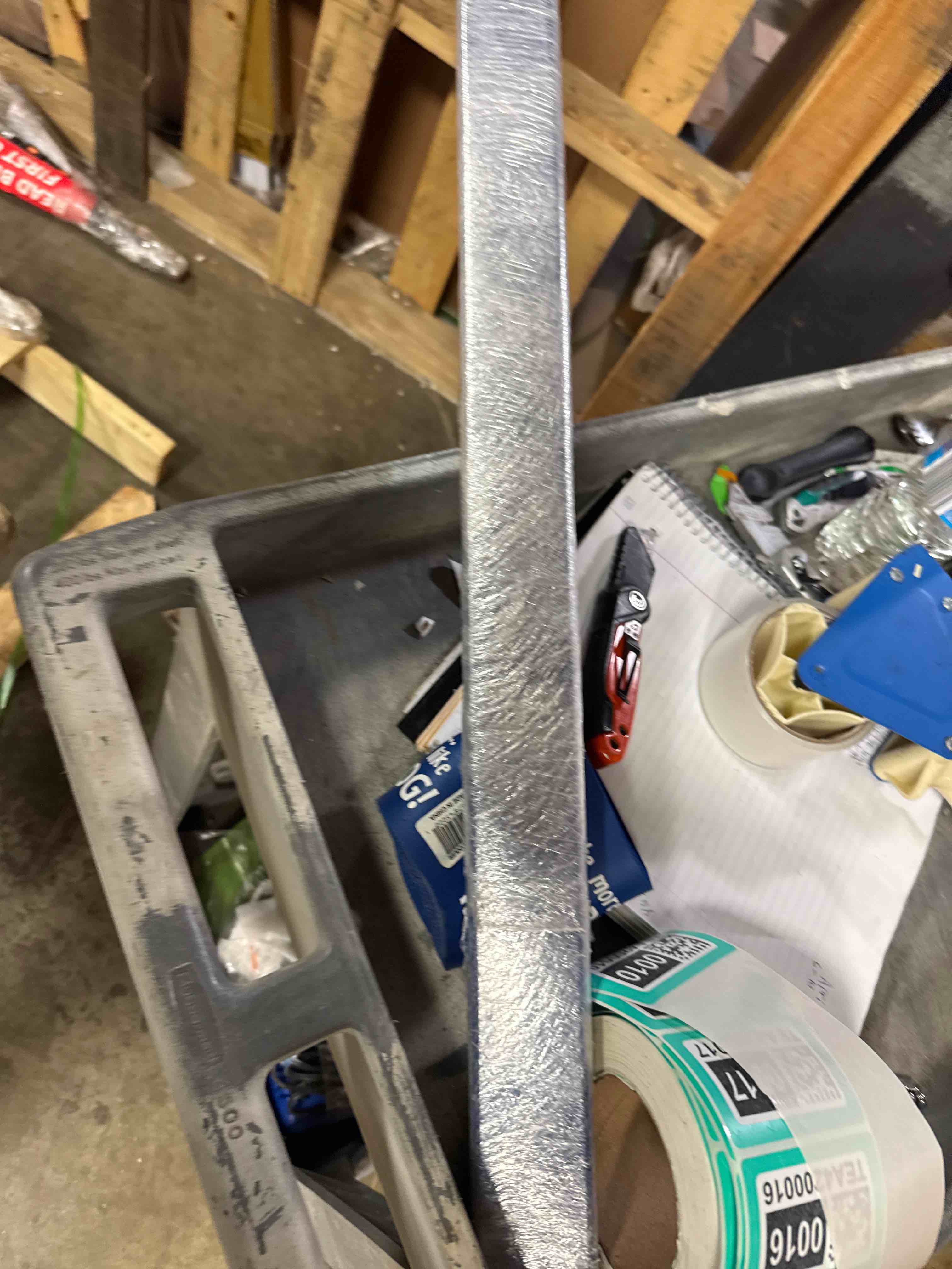 Condition photo showing New/Like New for marshalltown flat fulcrum monster pry bar concrete all-steel made in the usa 10061