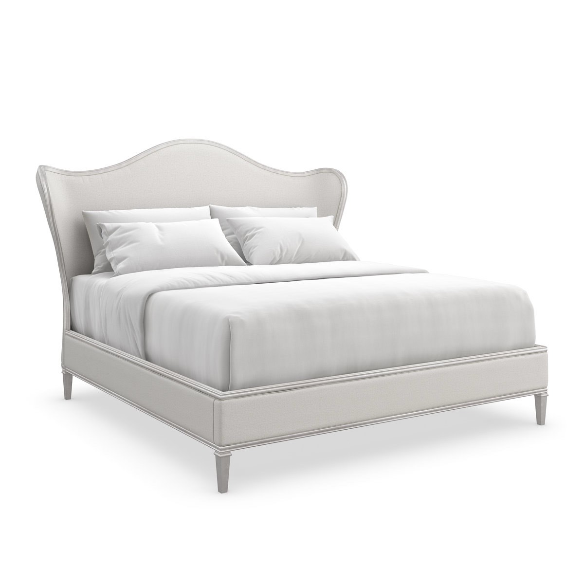 Brand New Beauty Upholstered Standard Bed By Caracole  (Row 3) 