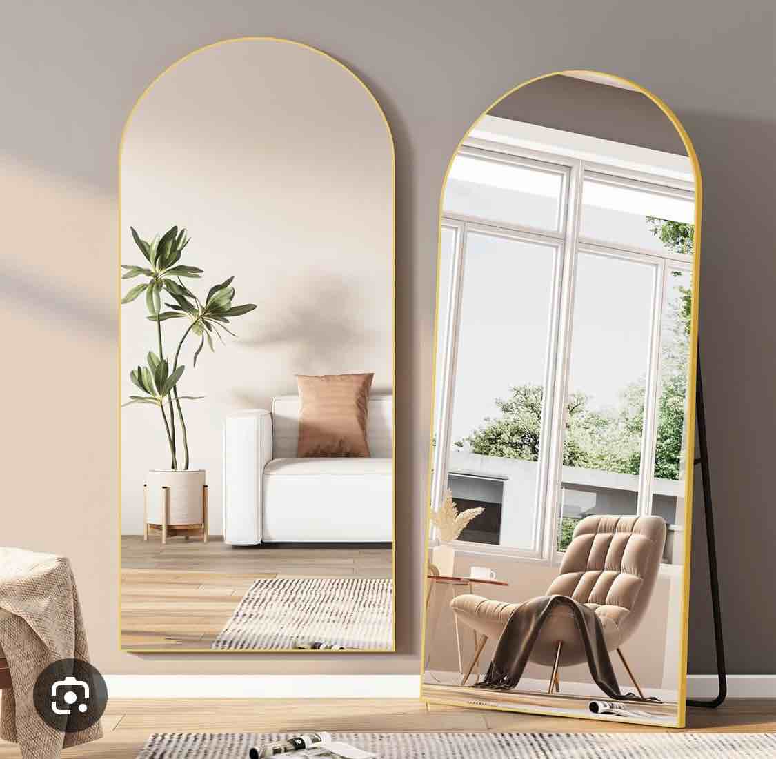 Aqoiiop Full Length Mirror 71” x 31” Large Mirror 