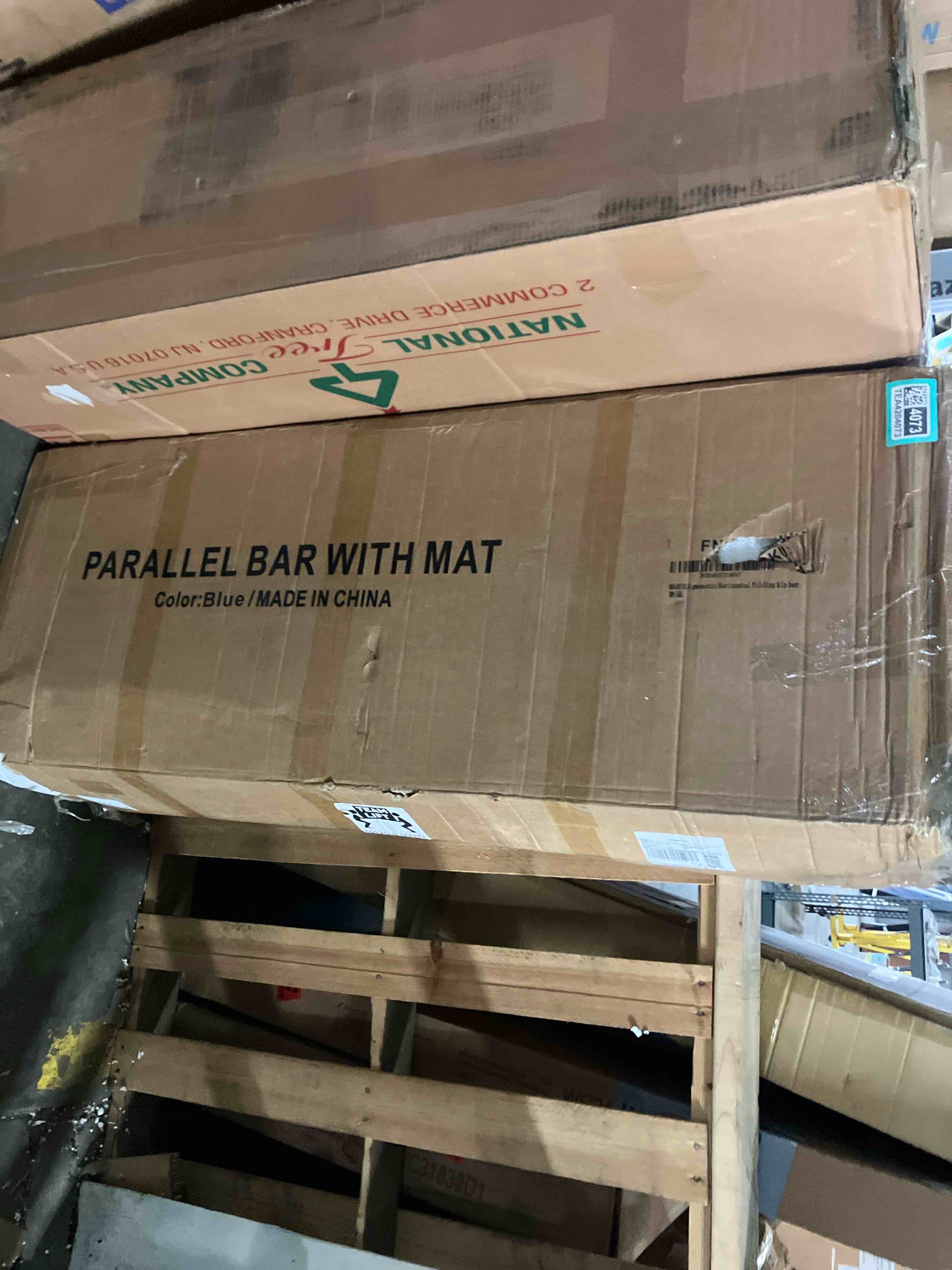 Condition photo showing New/Like New for Gymnastics Double Horizontal Bars 3Play Parallel Bars Uneven Bars Gymnastics Training Kip Bar with 304 Stainless Steel Regulating Arms & Fiberglass Rail for Indoor Outdoor Home Club Use