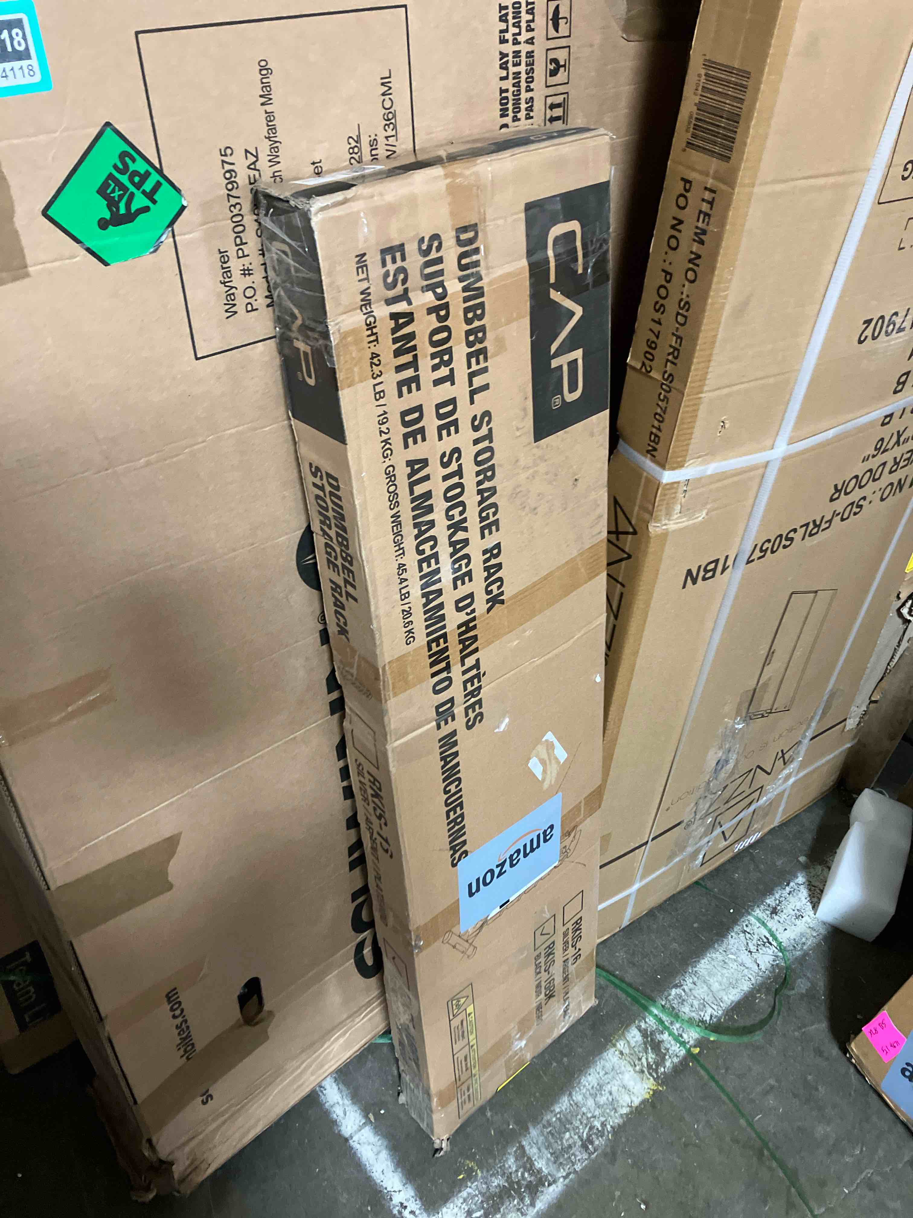 Condition photo showing New/Like New for CAP Barbell Dumbbell storage Rack | Various Options Black