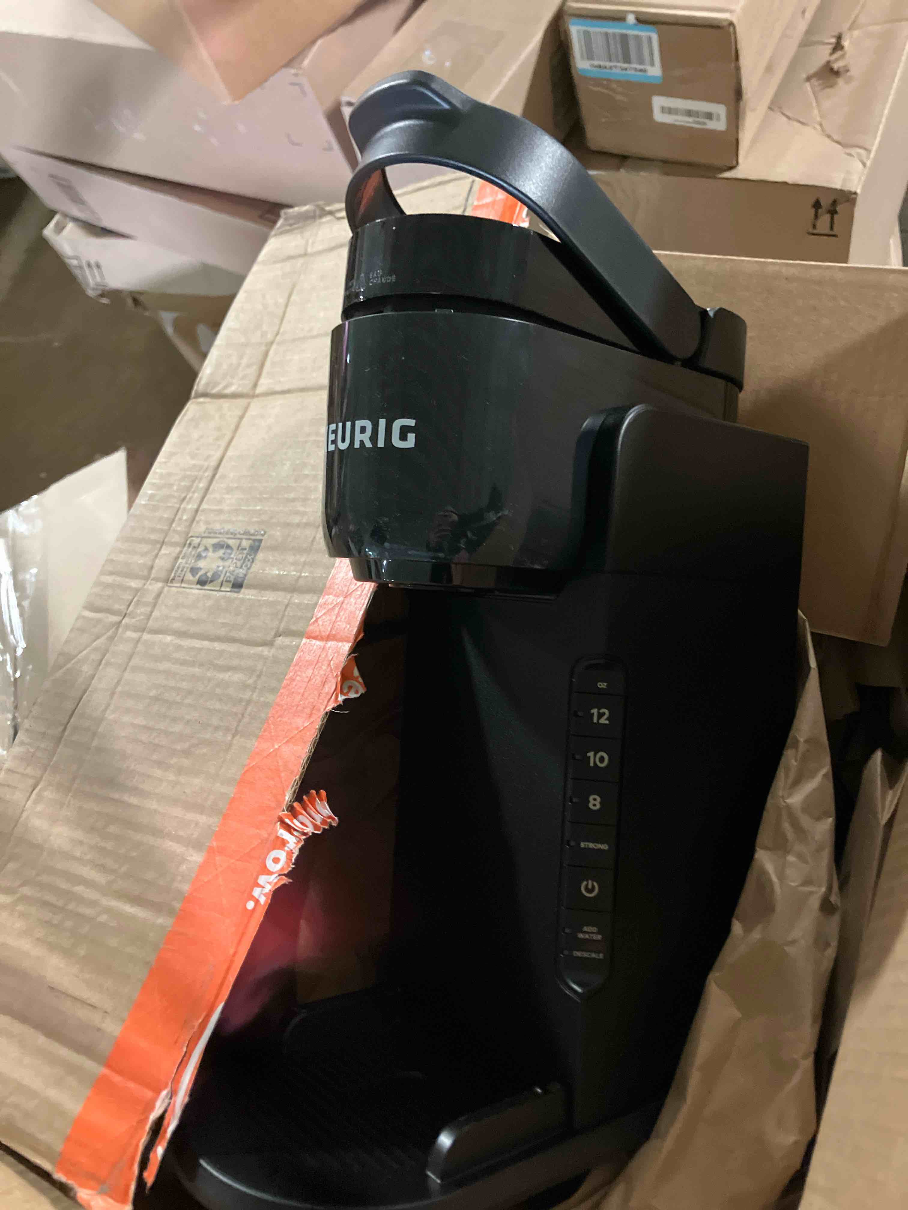 Condition photo showing As Is for Keurig K-Express Single Serve K-Cup Pod Coffee Maker, 3 Brew Sizes, Strong Button Feature, 42oz Removable Reservoir, Black (Looks Good, Not Tested) 