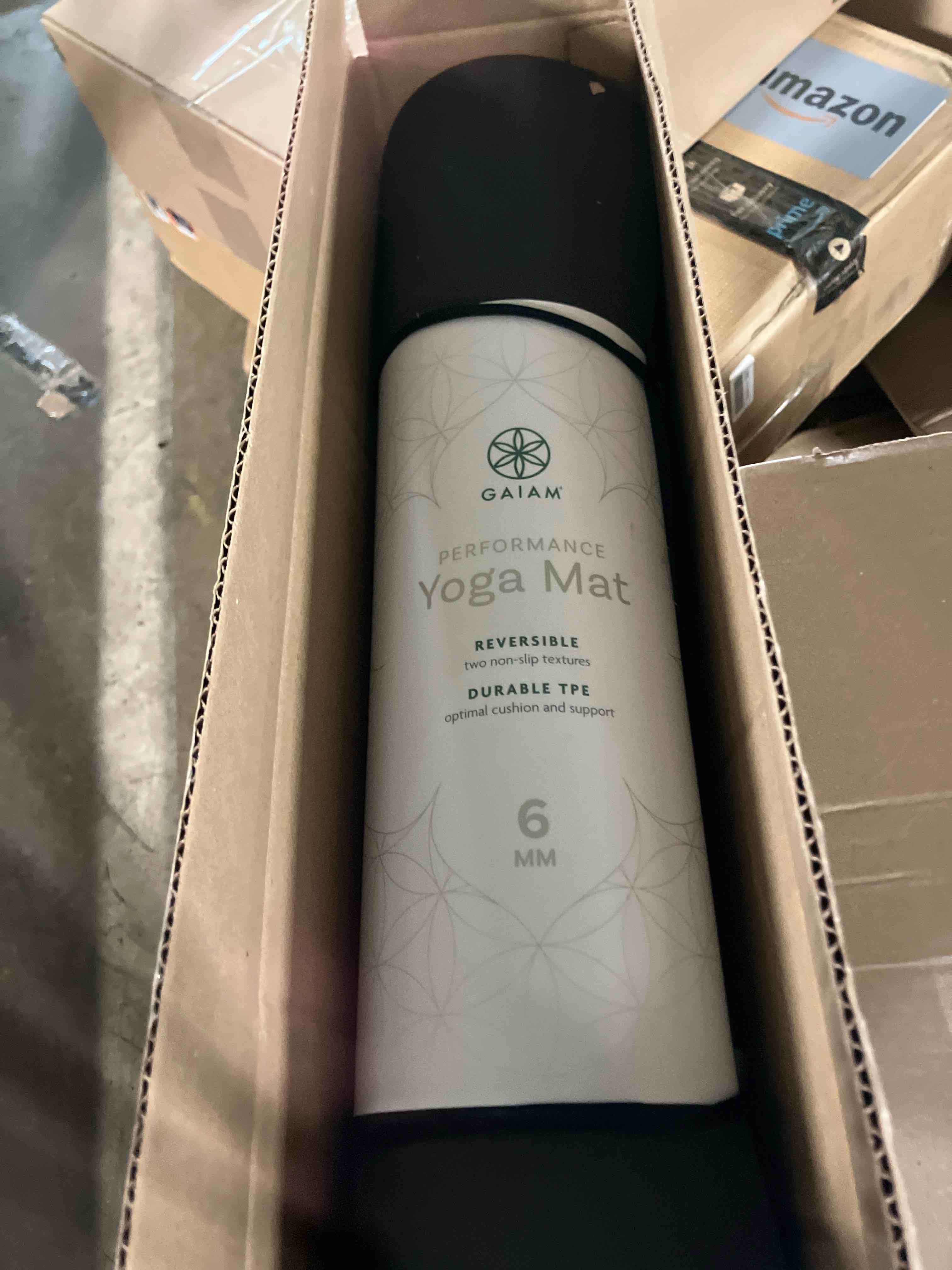 Condition photo showing New/Like New for Gaiam Yoga Mat Performance TPE Exercise & Fitness Mat for All Types of Yoga, Pilates & Floor Exercises