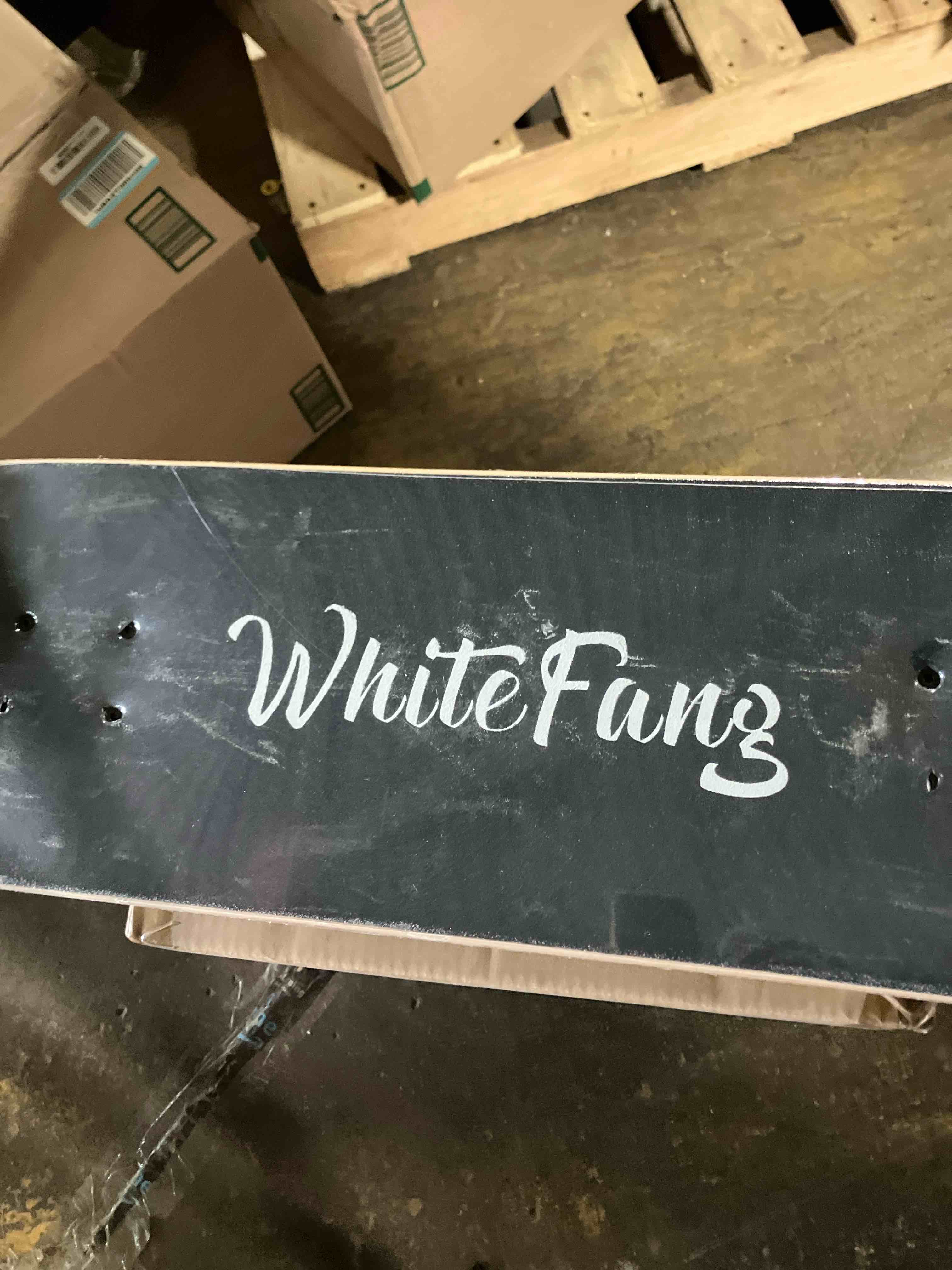 Condition photo showing New/Like New for WhiteFang Skateboards for Beginners, Complete Skateboard 31 x 7.88, 7 Layer Canadian Maple Double Kick Concave Standard and Tricks Skateboards for Kids and Beginners Diamond
