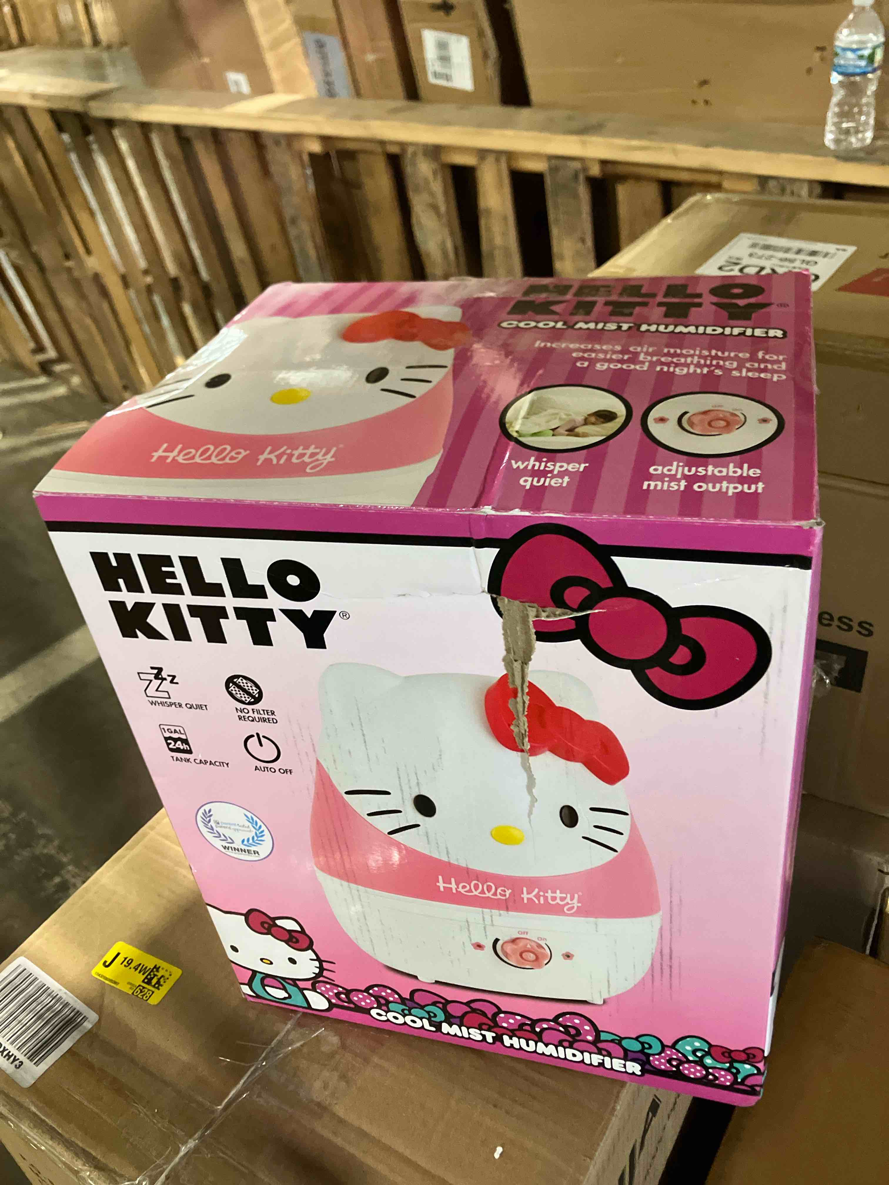 Condition photo showing Good Condition for Crane Adorable Hello Kitty Ultrasonic Cool Mist Humidifier - 1gal (Damaged Box)