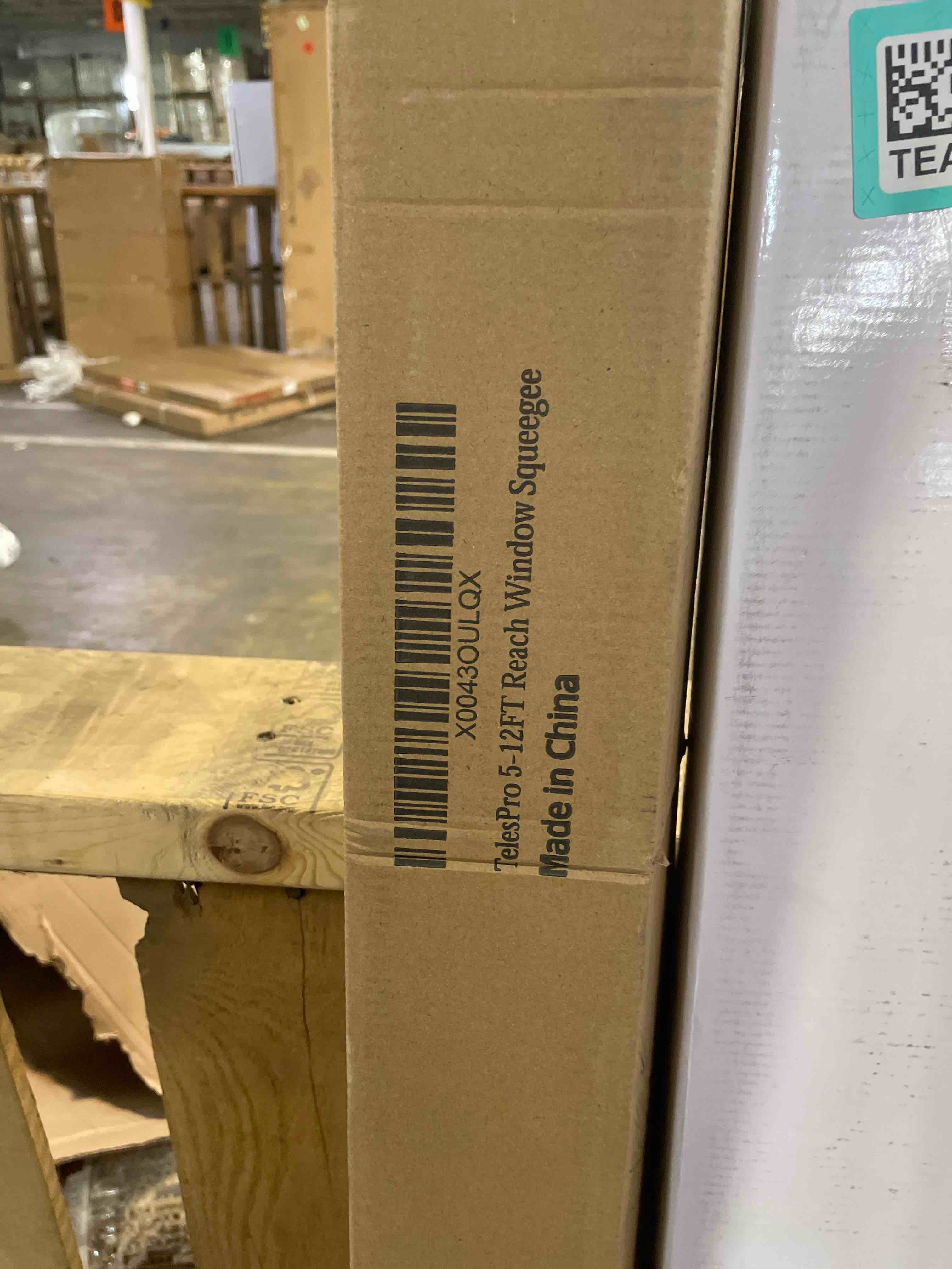 Condition photo showing New/Like New for 20 Feet High Reach Window Squeegee with 5-12Ft Extension Pole, Window Cleaner Tool with 3-Stage Telescoping Pole, Window Cleaning Kit with Rotatable Head (2 Squeegee & 2 Microfibre Cloths) 12FT POLE