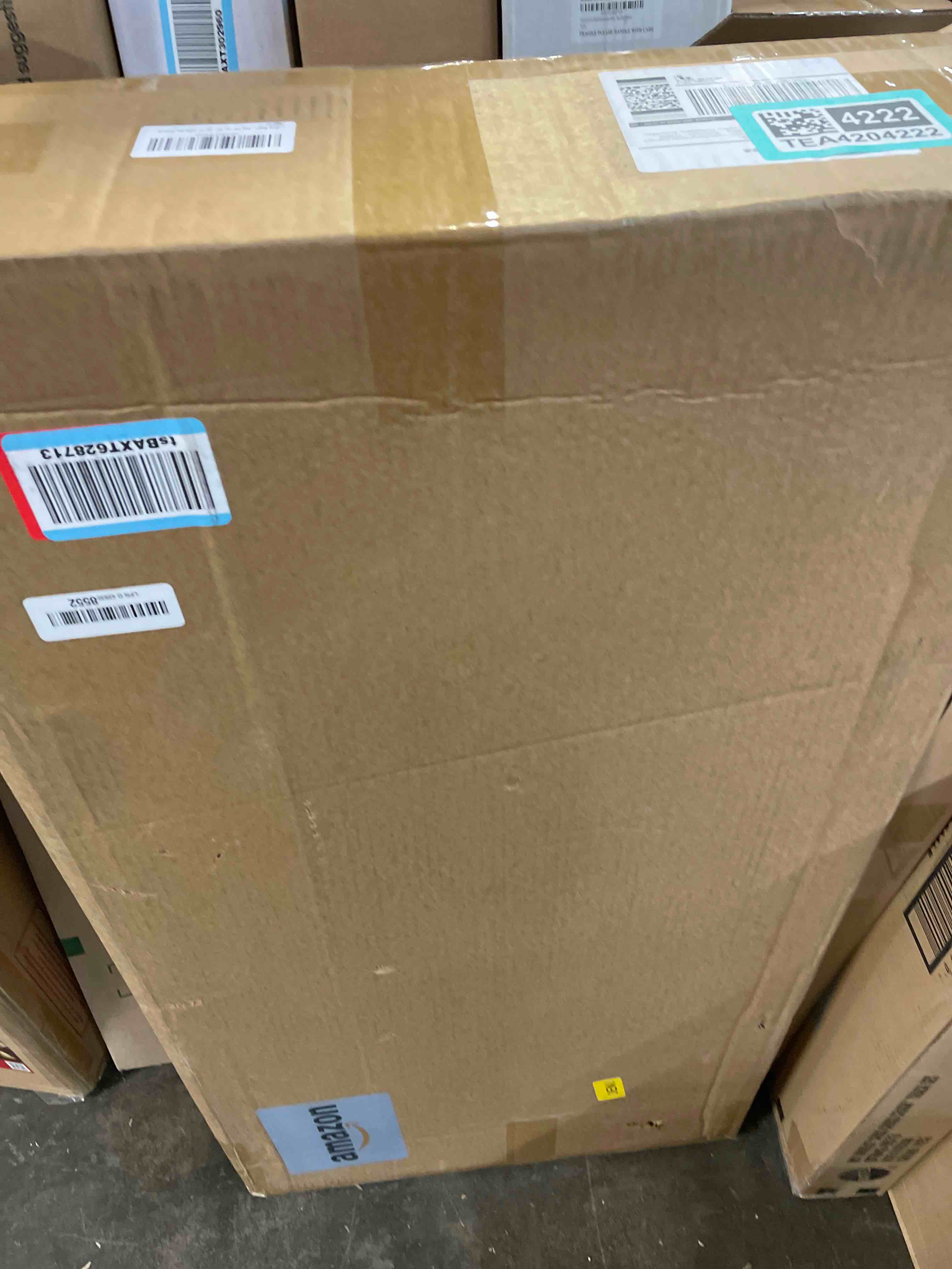 Condition photo showing Good Condition for Dog Ramp for Bed, 64" Long Foldable Pet Ramp for Small Large Dogs, Dog Ramps for High Beds Car, High Traction with Platform 6 Adjustable Heights 24" to 30" Up to 220LBS, Wood
