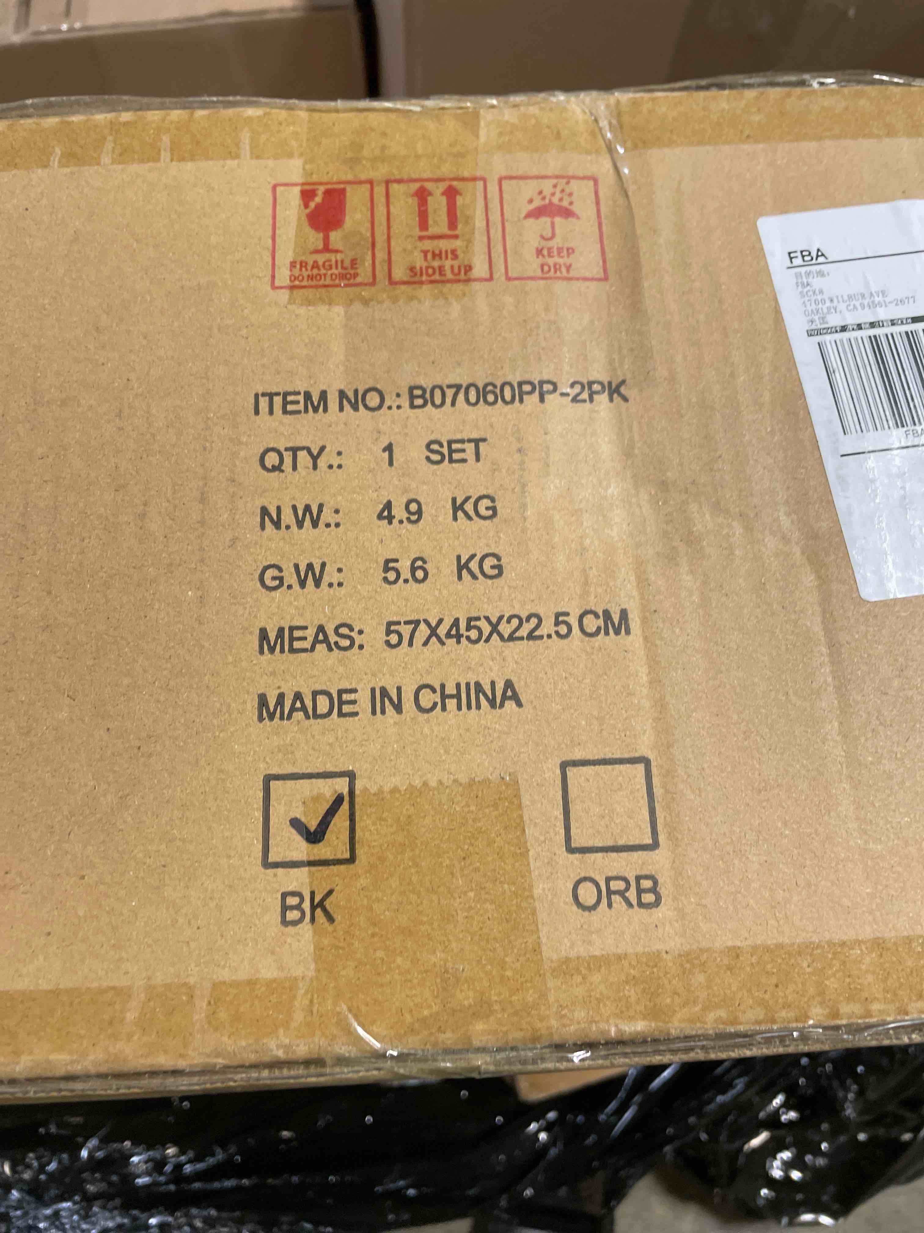 Condition photo showing Good Condition for 20inch Dusk to Dawn Outdoor Wall Light Fixtures - 2 Packs Large Exterior Waterproof Lighting, Modern Porch Sconces Wall Mounted Lighting, Industrial Black Outside Lantern for Front Door