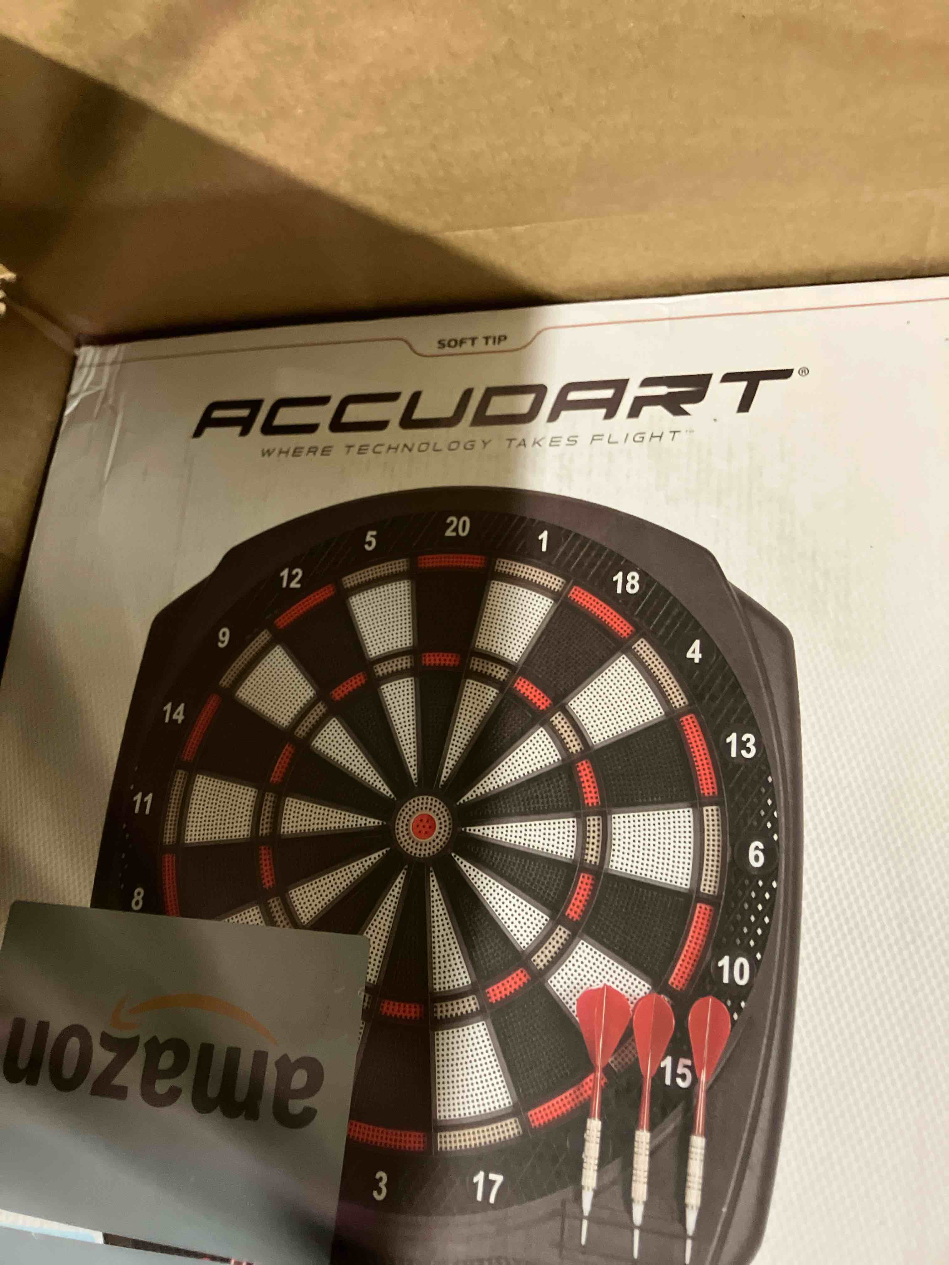 Condition photo showing New/Like New for Triumph Accudart Meteor Electronic Dartboard