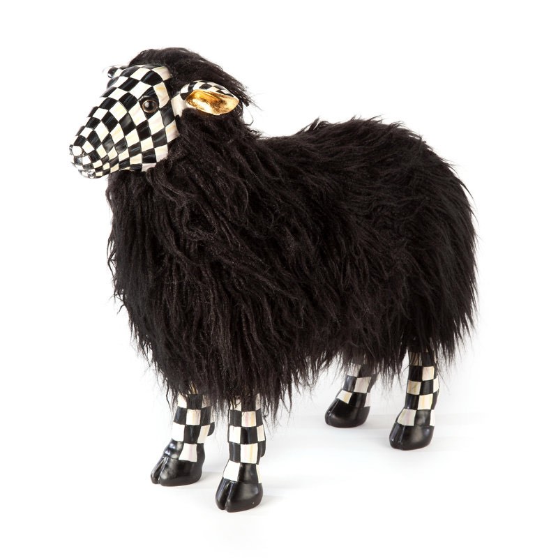 Courtly Check® Black Sheep - Small Figurine