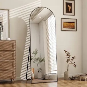 Queenborough Oversized Full side mirror black (Not original box)