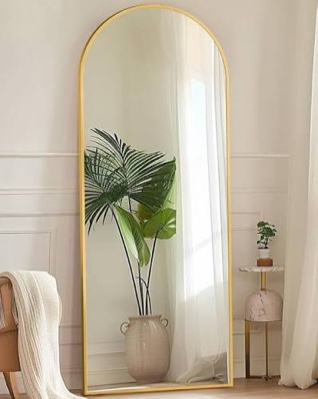 Gold Full Length Mirror Q-GZ-5818-GD
