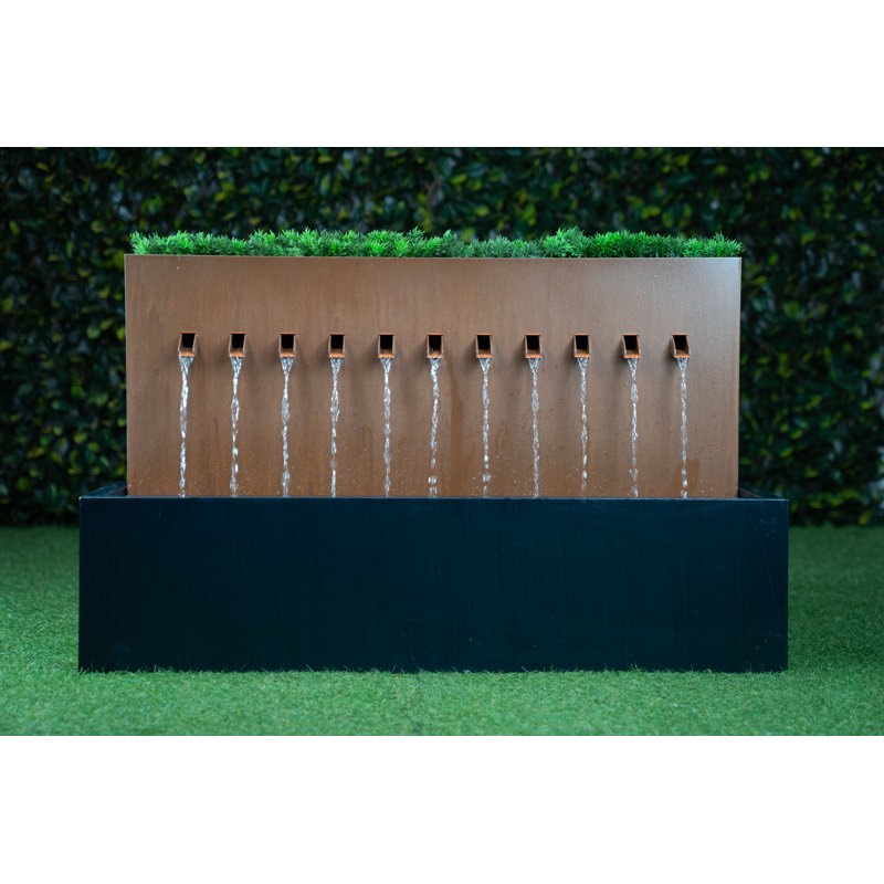 Metal Weather Resistant Floor Fountain