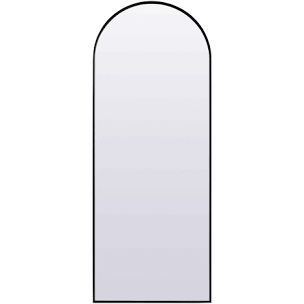 Full length mirror, black OTLSHALU  4690BK