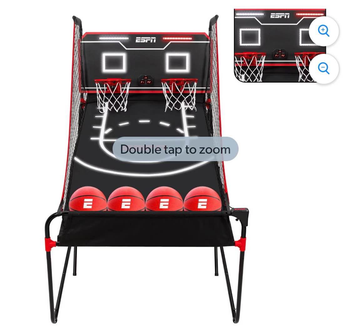 Sam's Exclusive - ESPN Pro Competition LED 2-Player Arcade Basketball