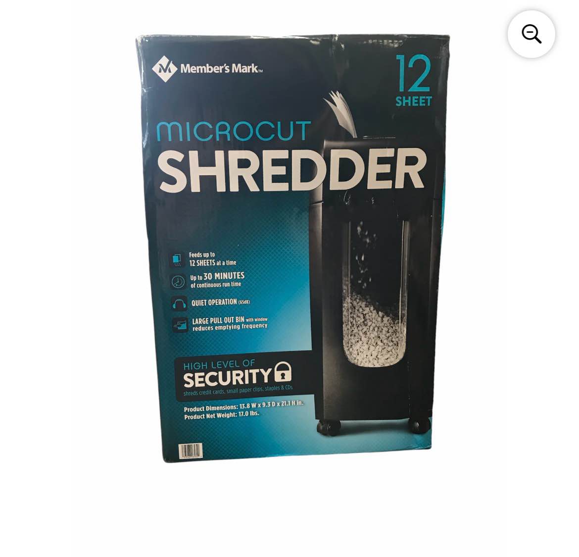 Member's Mark 12-Sheet Micro-Cut Shredder