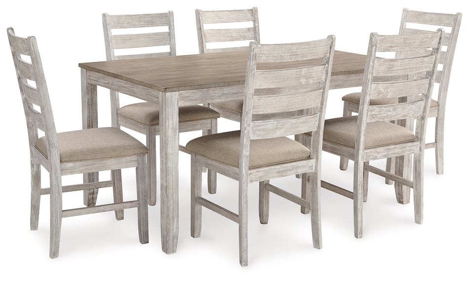 7-Piece 60" Dining Table Set With 6 (Box 2 of 2 only)