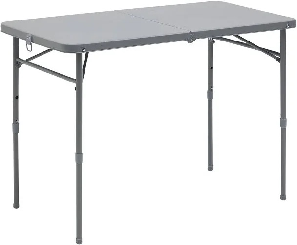 mainstays 40"l x 20"w plastic adjustable height fold-in-half folding