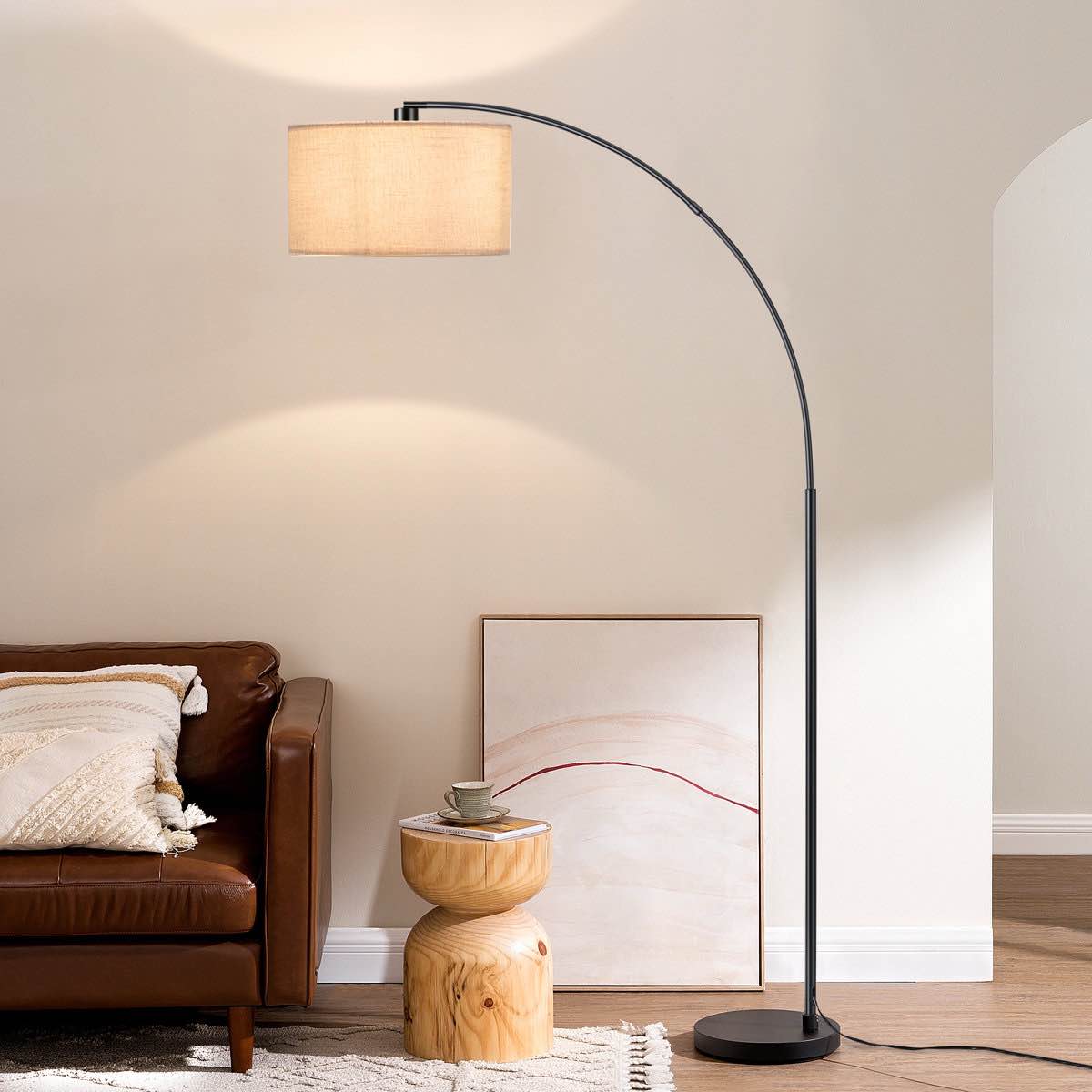 pantin 78.4" arched floor lamp
