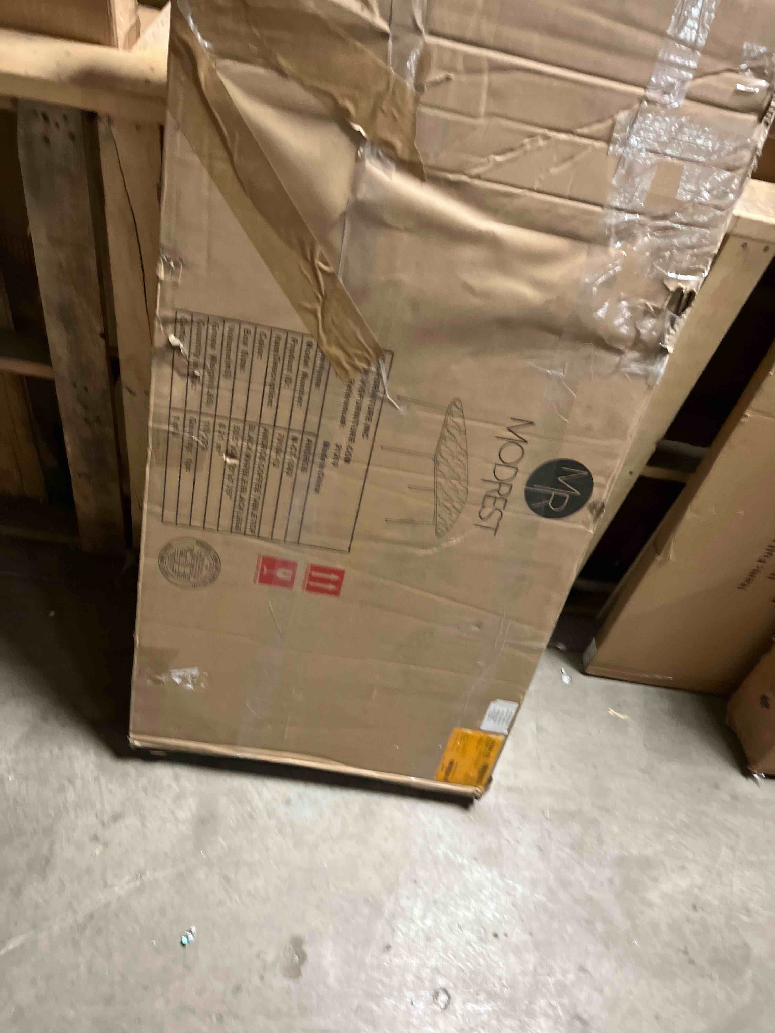 Condition photo showing New/Like New for Andros Black Marble Coffee Table With Matte Black Metal Base, 47" X 24" Sturdy Modern Centerpiece