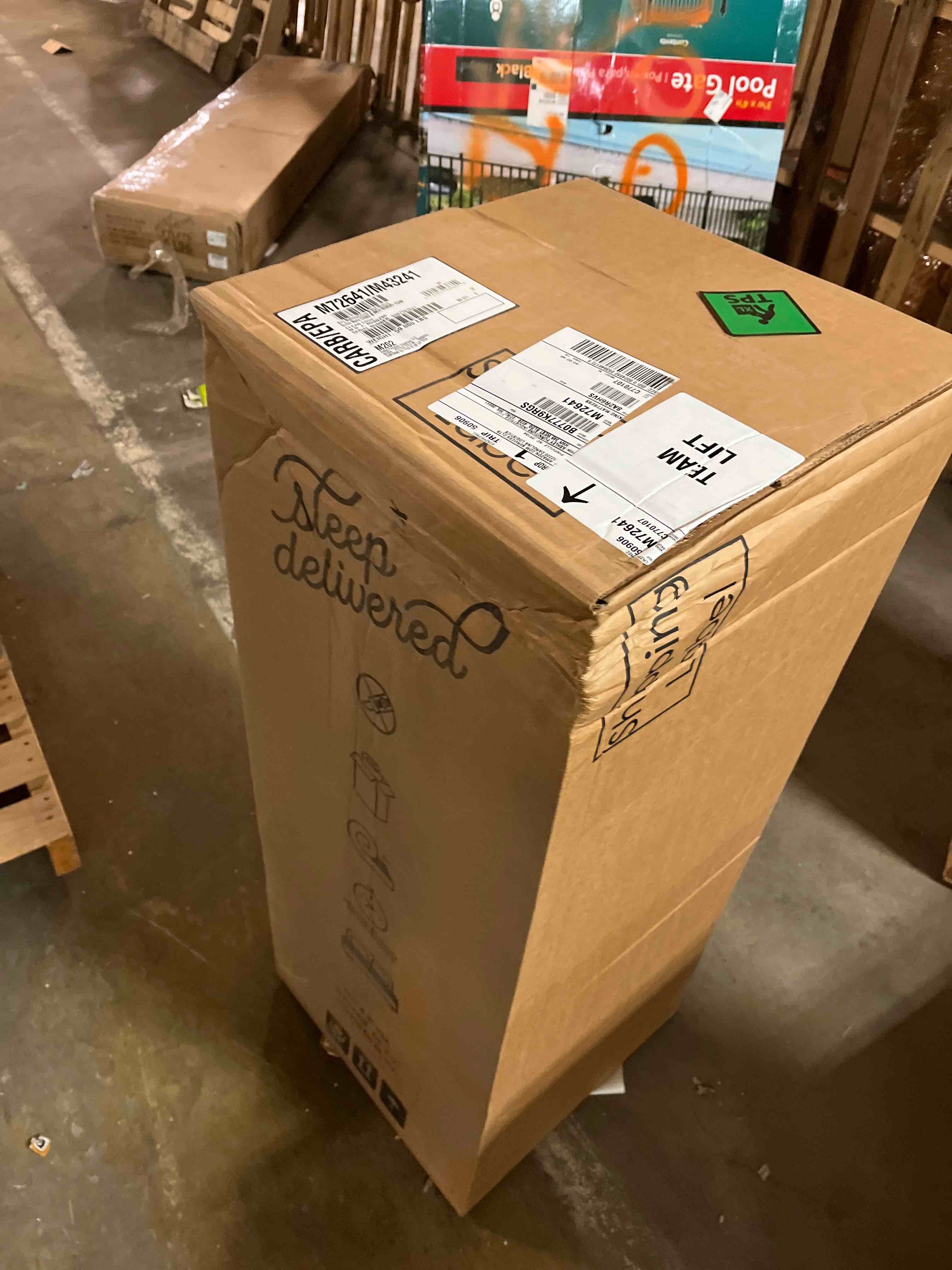 Condition photo showing New/Like New for Signature Design by Ashley 8 Inch Chime Medium Firm Memory Foam King Mattress